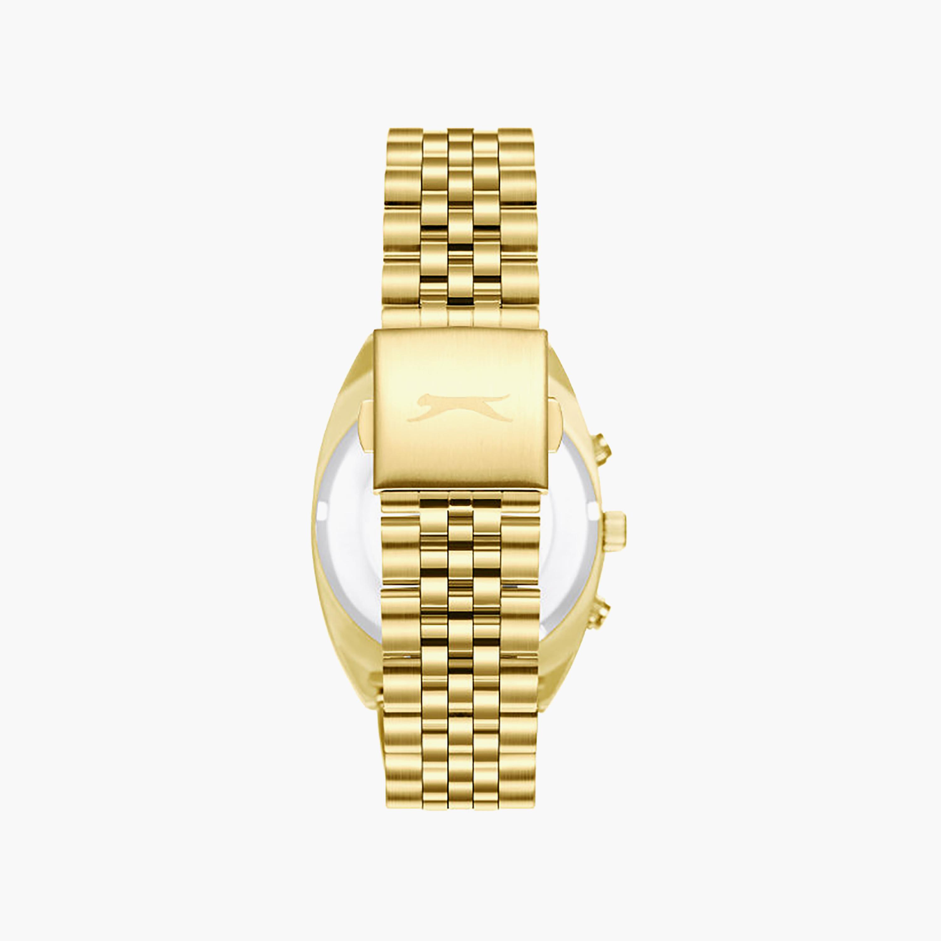 ساعة كرونوغراف معدن باللون الذهبي 41 مم للرجال من سلازينجر | SL.9.2574.2.130-men-watchesandjewellery-watches-image-4