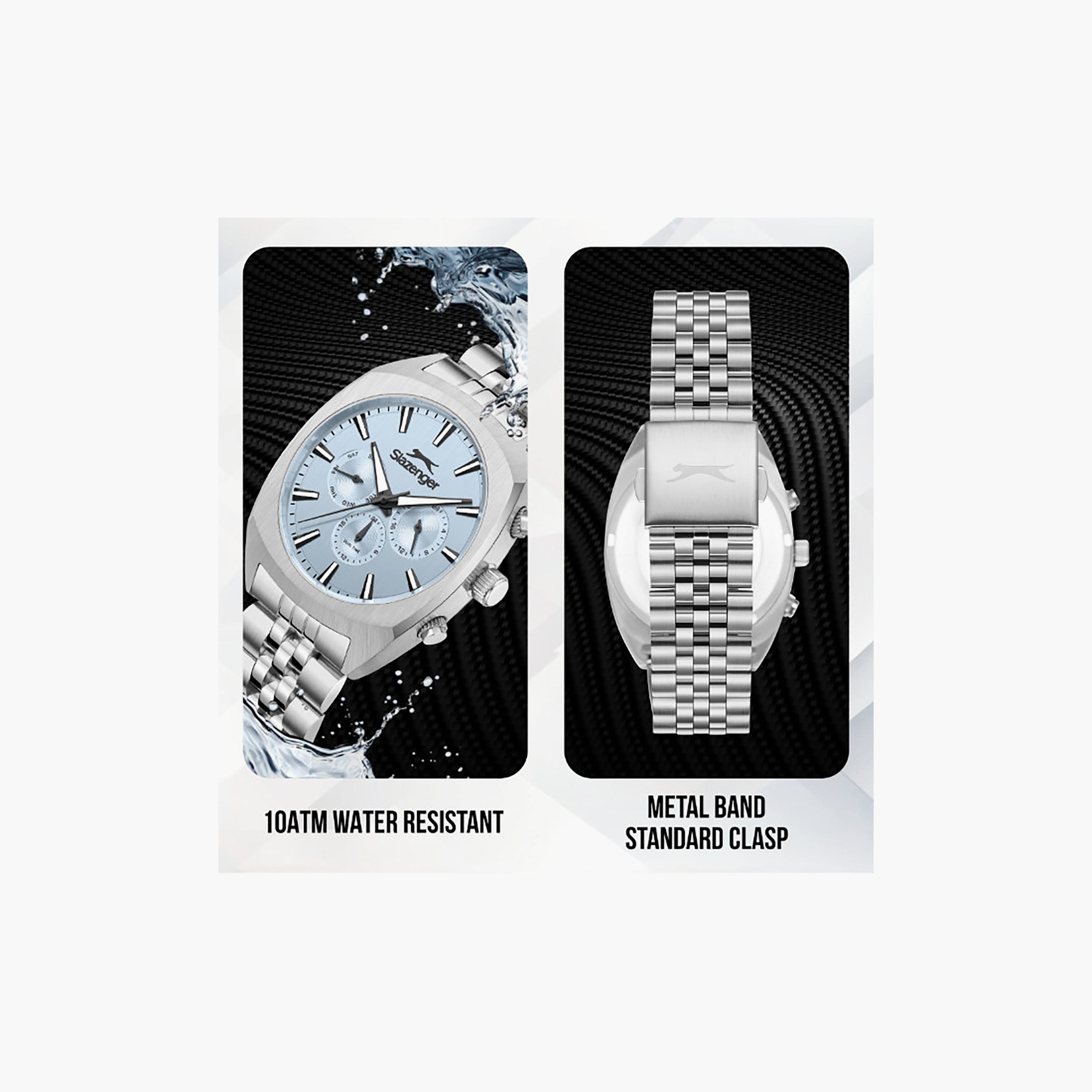 ساعة كرونوغراف معدن باللون الفضي 41 مم للرجال من سلازينجر | SL.9.2574.2.300-men-watchesandjewellery-watches-image-5