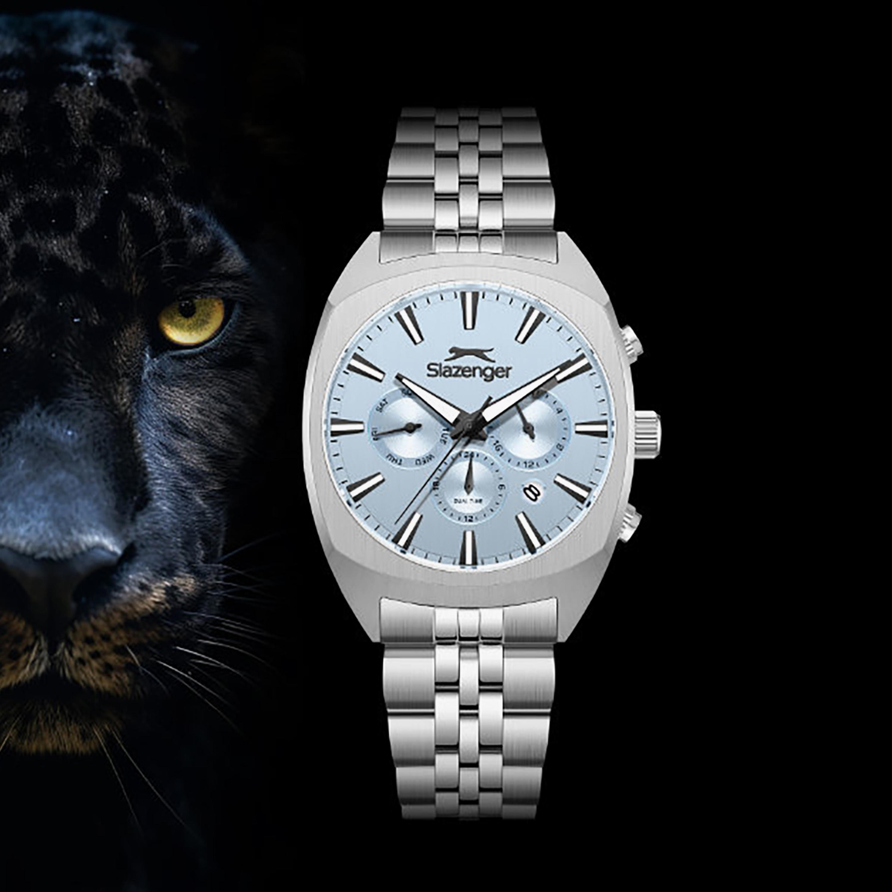 ساعة كرونوغراف معدن باللون الفضي 41 مم للرجال من سلازينجر | SL.9.2574.2.300-men-watchesandjewellery-watches-image-8
