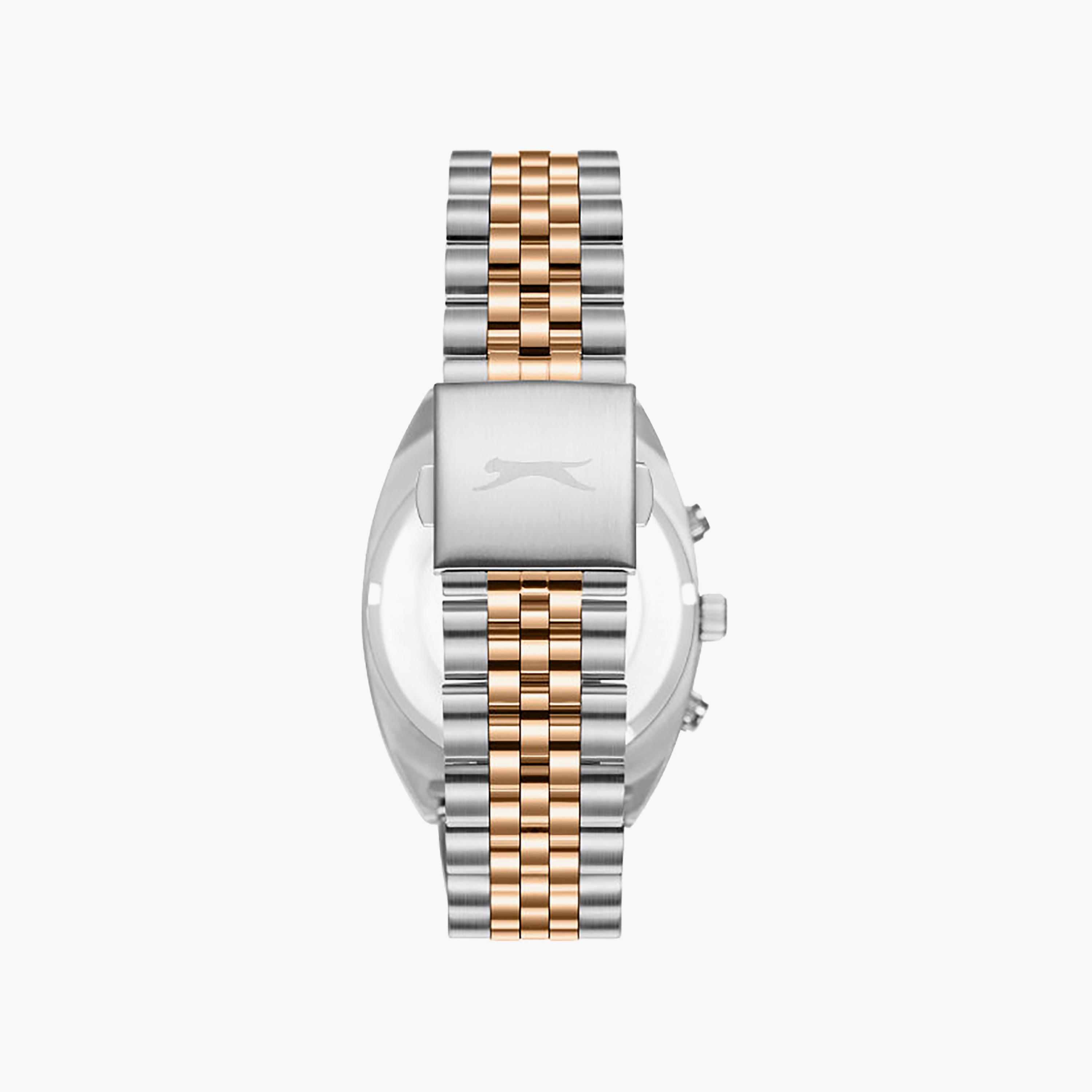 Slazenger Men's 41MM Silver & Gold Chronograph Metal Watch | SL.9.2574.2.360-men-watchesandjewellery-watches-image-4