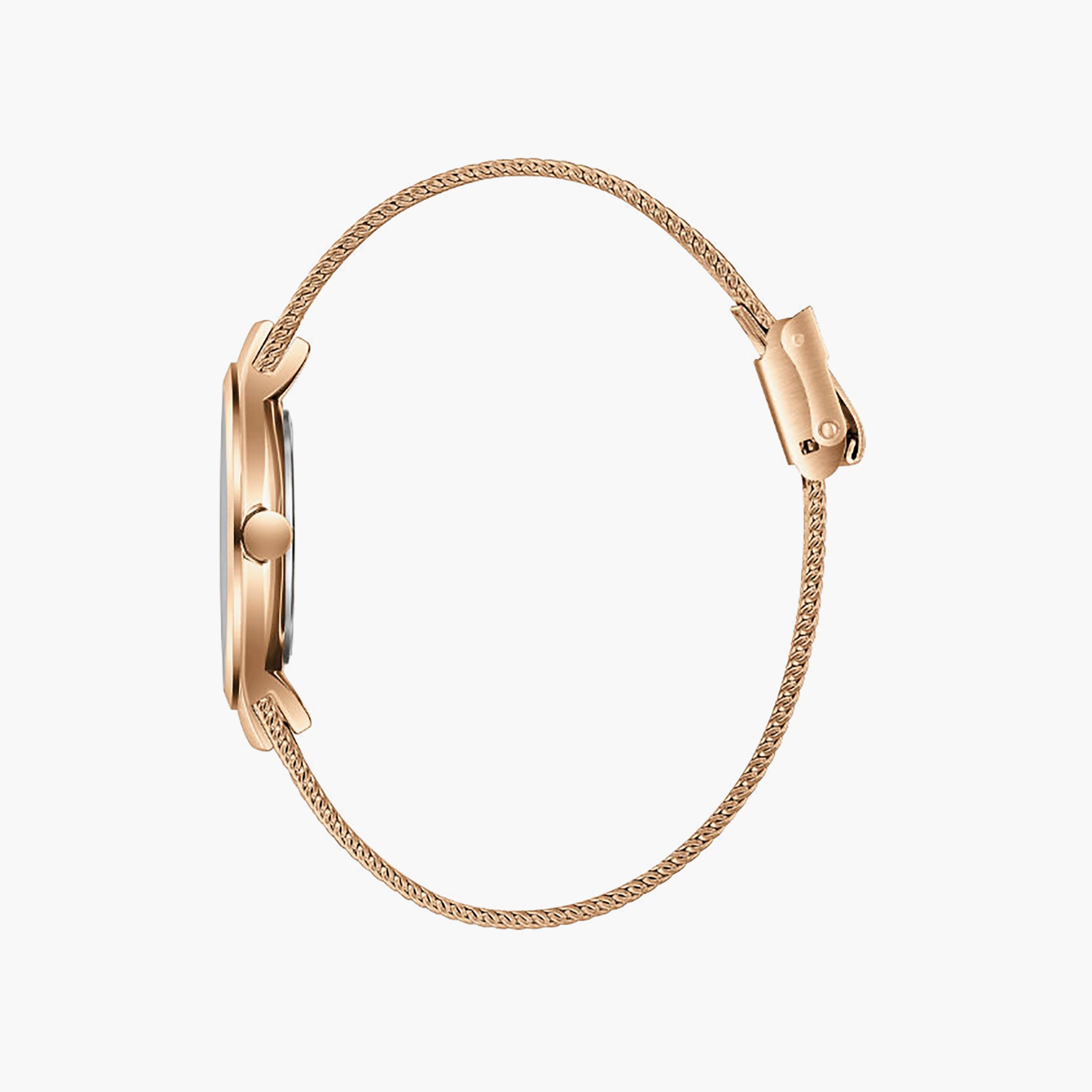 Slazenger Women's 30MM Rose Gold Analog Mesh Watch | SL.9.2587.3.420-women-watchesandjewellery-watches-image-3