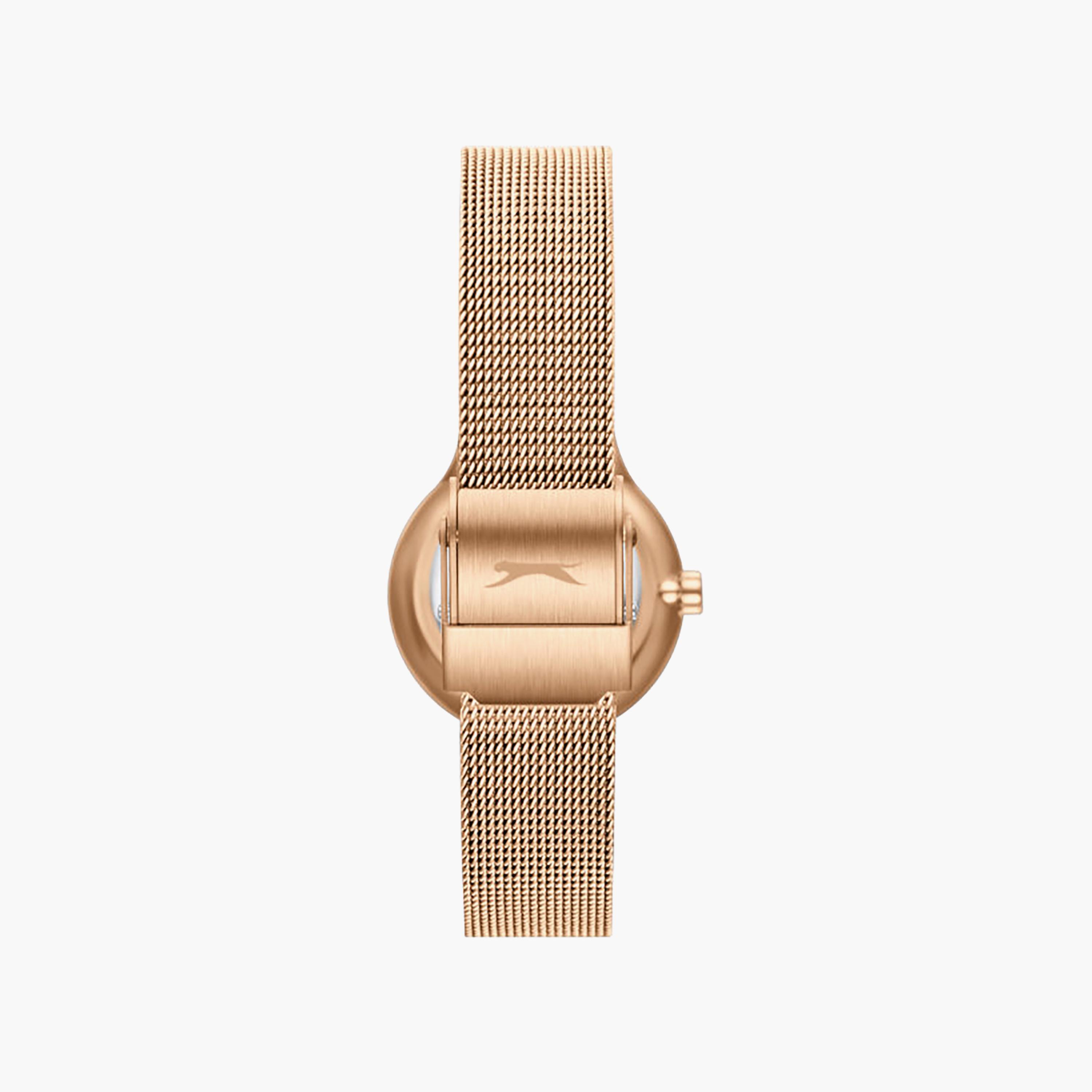 Slazenger Women's 30MM Rose Gold Analog Mesh Watch | SL.9.2587.3.420-women-watchesandjewellery-watches-image-4