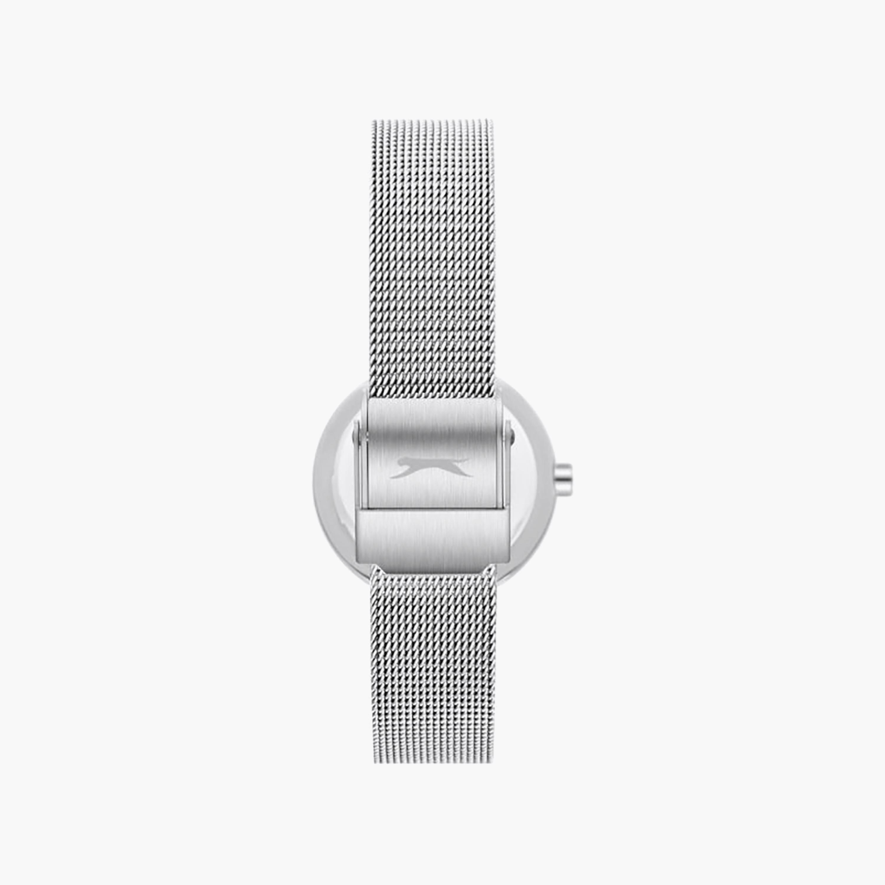 Slazenger Women's 26MM Silver Analog Mesh Watch | SL.9.2592.3.370-women-watchesandjewellery-watches-image-4