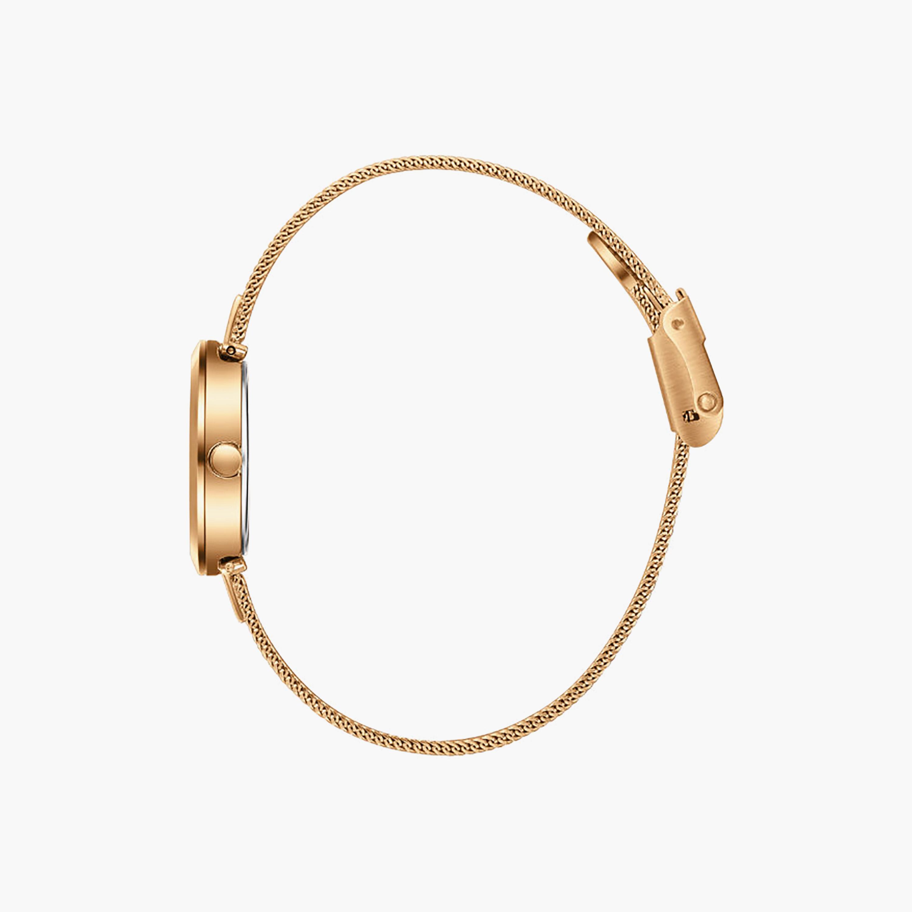 Slazenger Women's 26MM Rose Gold Analog Mesh Watch | SL.9.2592.3.420-women-watchesandjewellery-watches-image-3