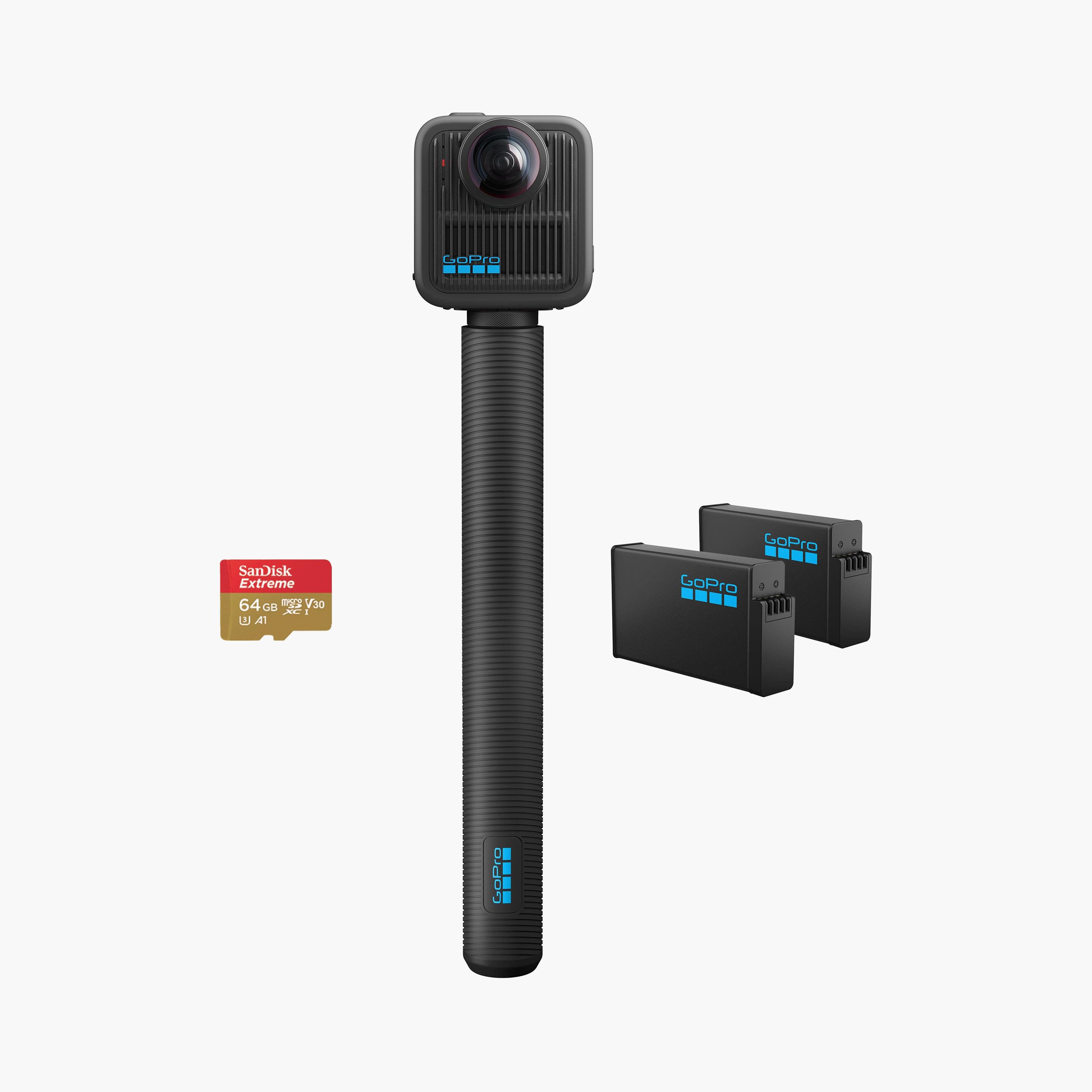 كاميرا أكشن "ماكس 2" أسود مع حزمة إكسسوارات من جو برو-electronics-camera-image-5
