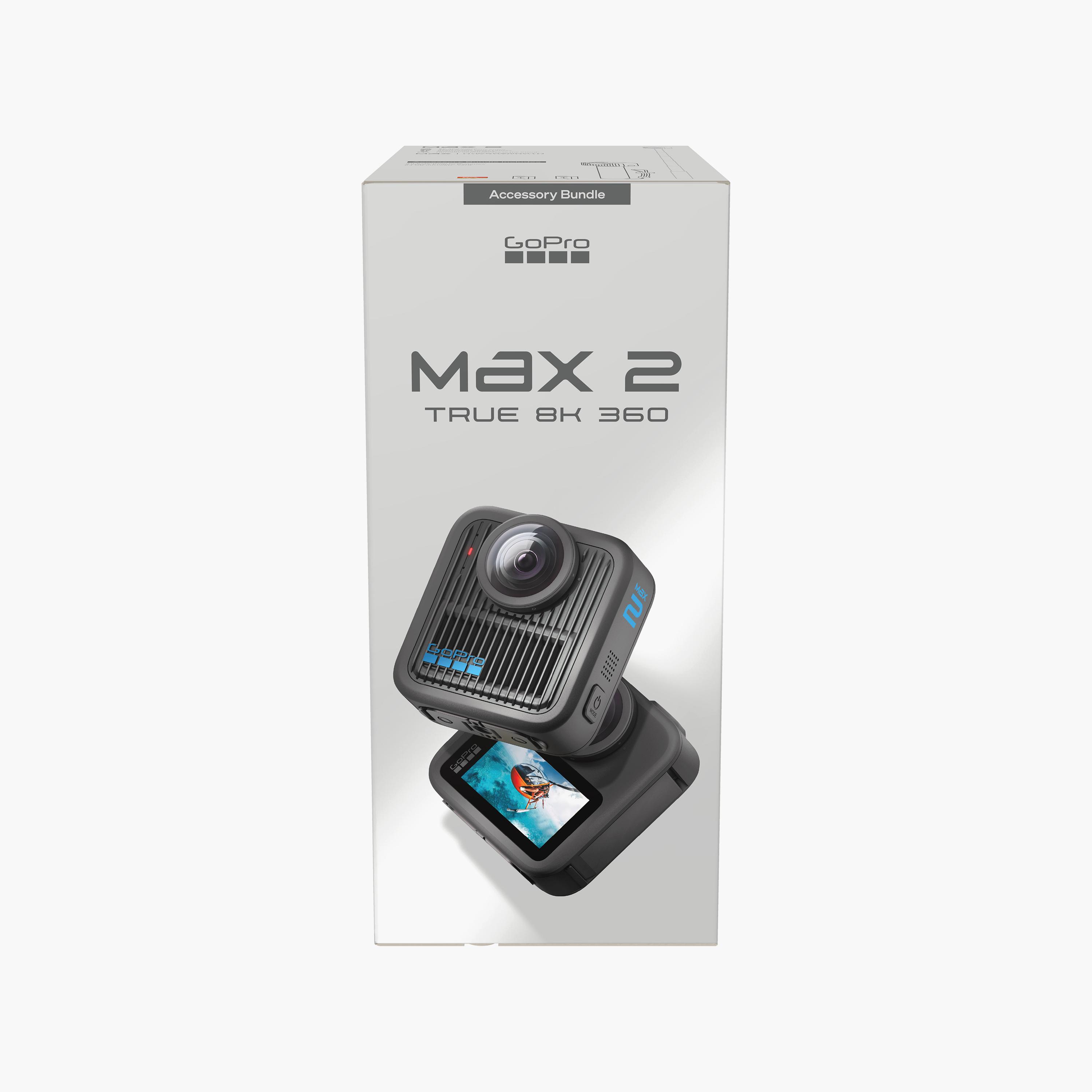 كاميرا أكشن "ماكس 2" أسود مع حزمة إكسسوارات من جو برو-electronics-camera-image-8