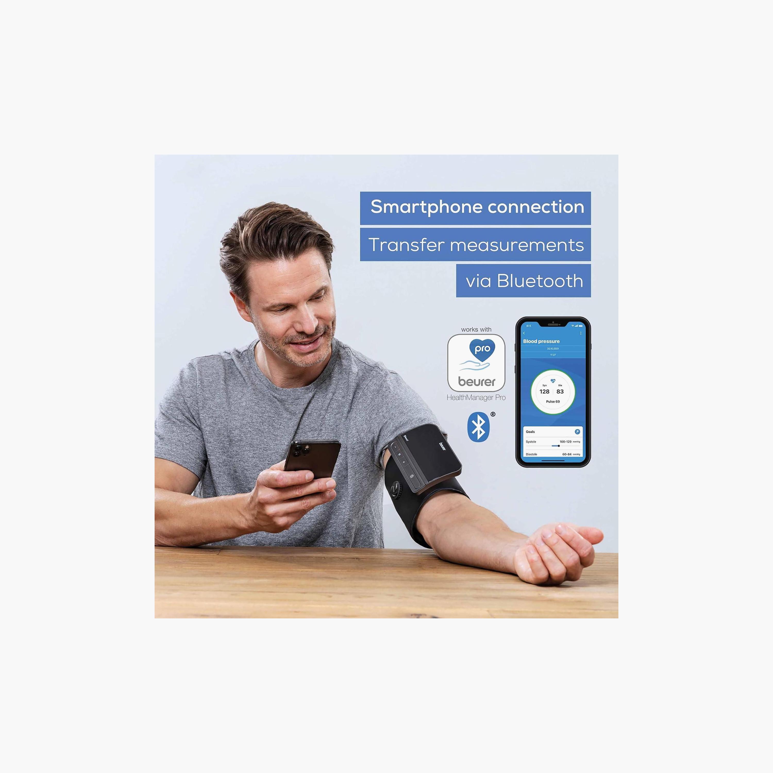 Beurer Upper Arm Blood Pressure Monitor Grey | BM81-electronics-portabledevices-image-2