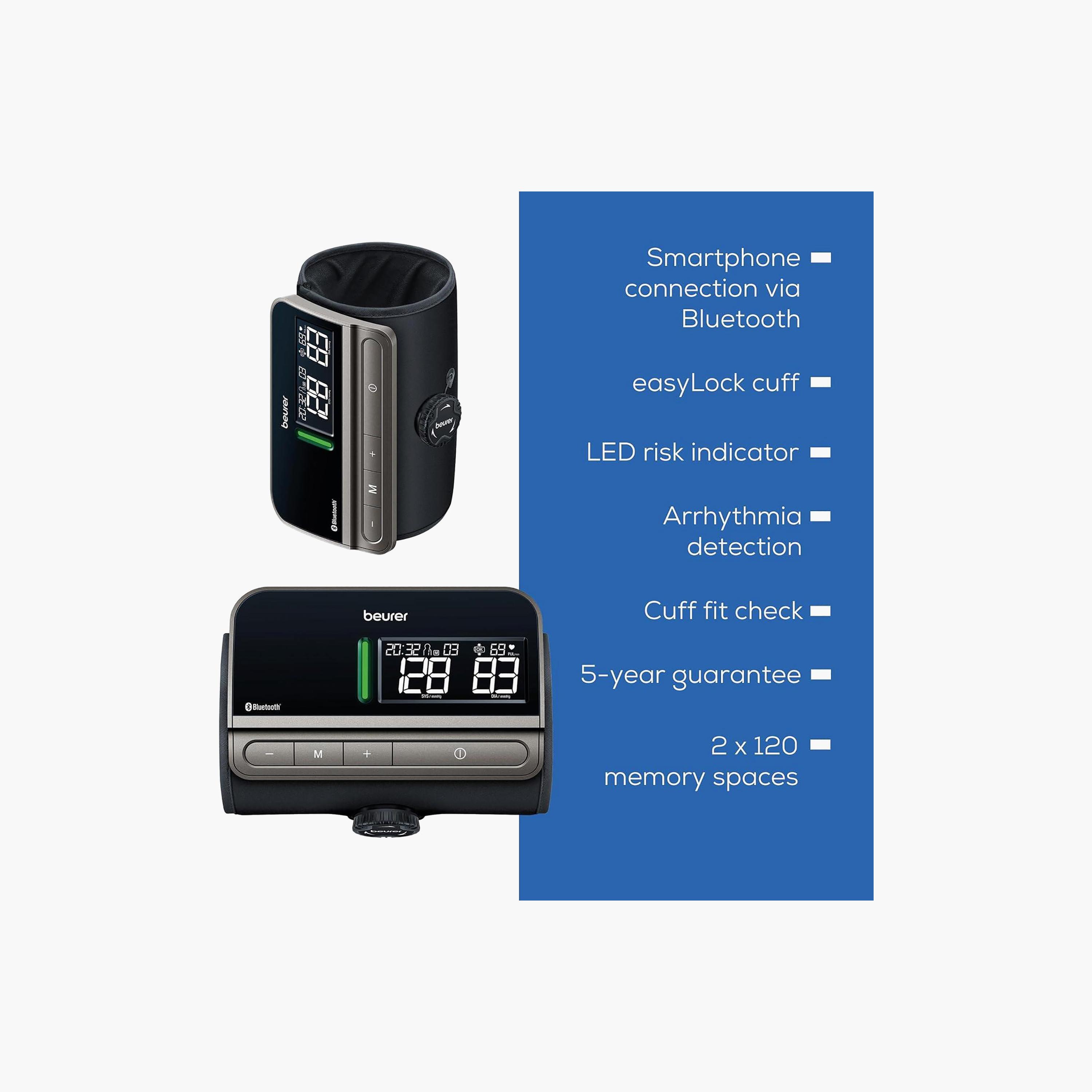 Beurer Upper Arm Blood Pressure Monitor Grey | BM81-electronics-portabledevices-image-6