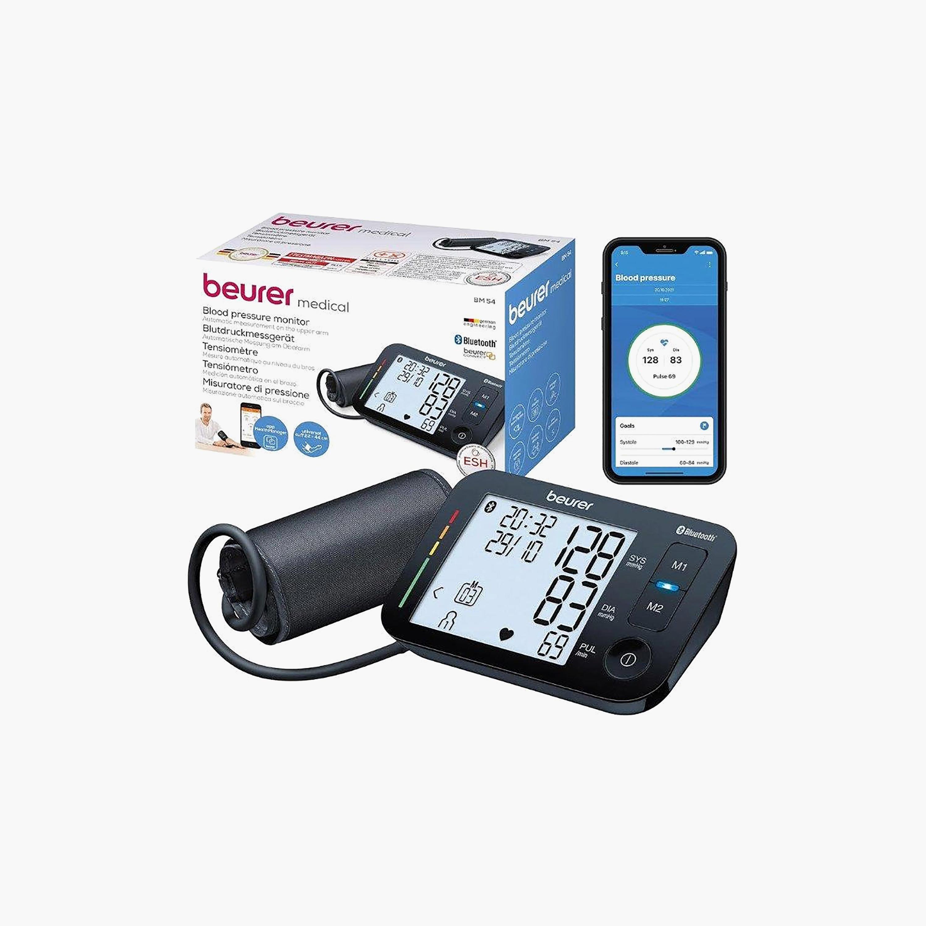 جهاز قياس ضغط الدم للذراع - أسود من بورر "BM 54"-electronics-portabledevices-image-1