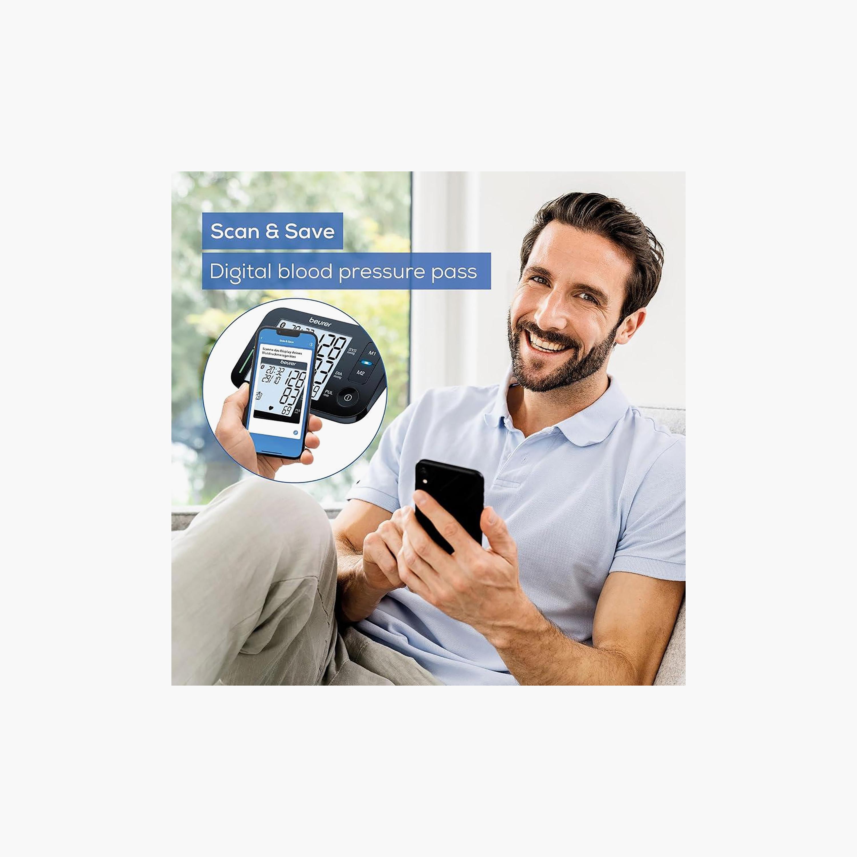 جهاز قياس ضغط الدم للذراع - أسود من بورر "BM 54"-electronics-portabledevices-image-6