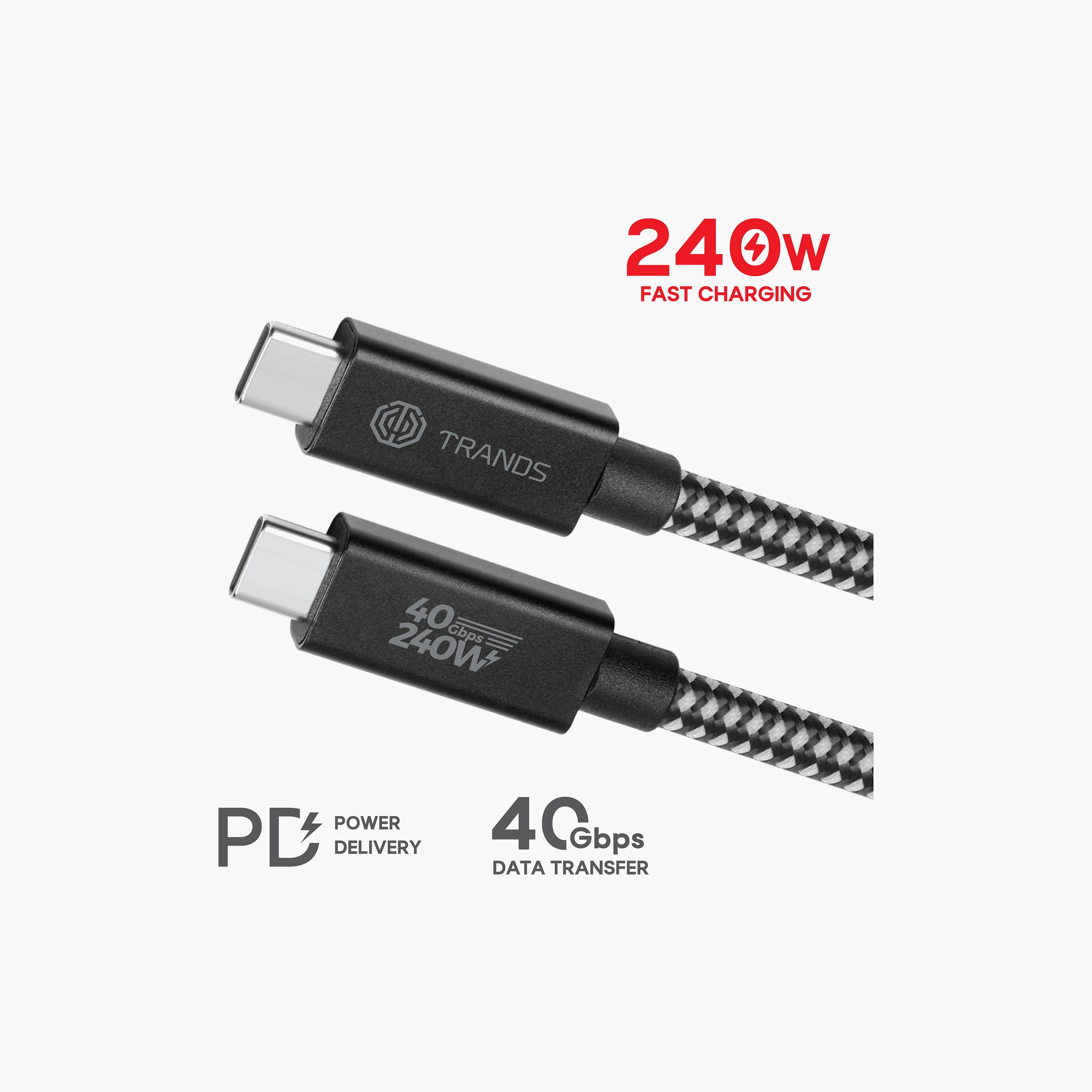 كابل "ثاندر بولت" تايب سي من تراندز-electronics-accessories-mobileaccesories-image-2