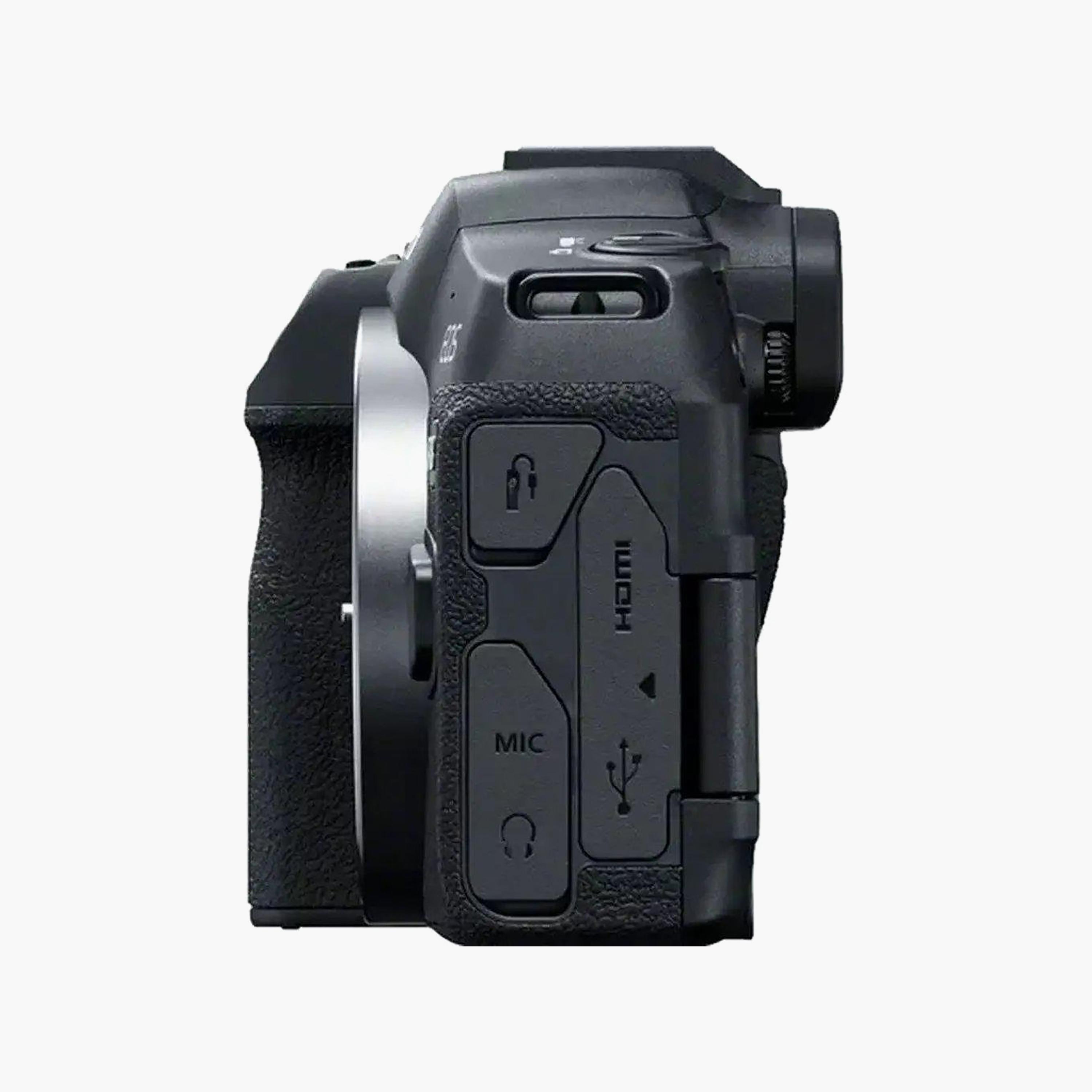 Canon EOS R8 Mirrorless Digital Camera Body Black + RF 24-105mm F4-7.1 IS STM Black Lens-electronics-camera-image-3