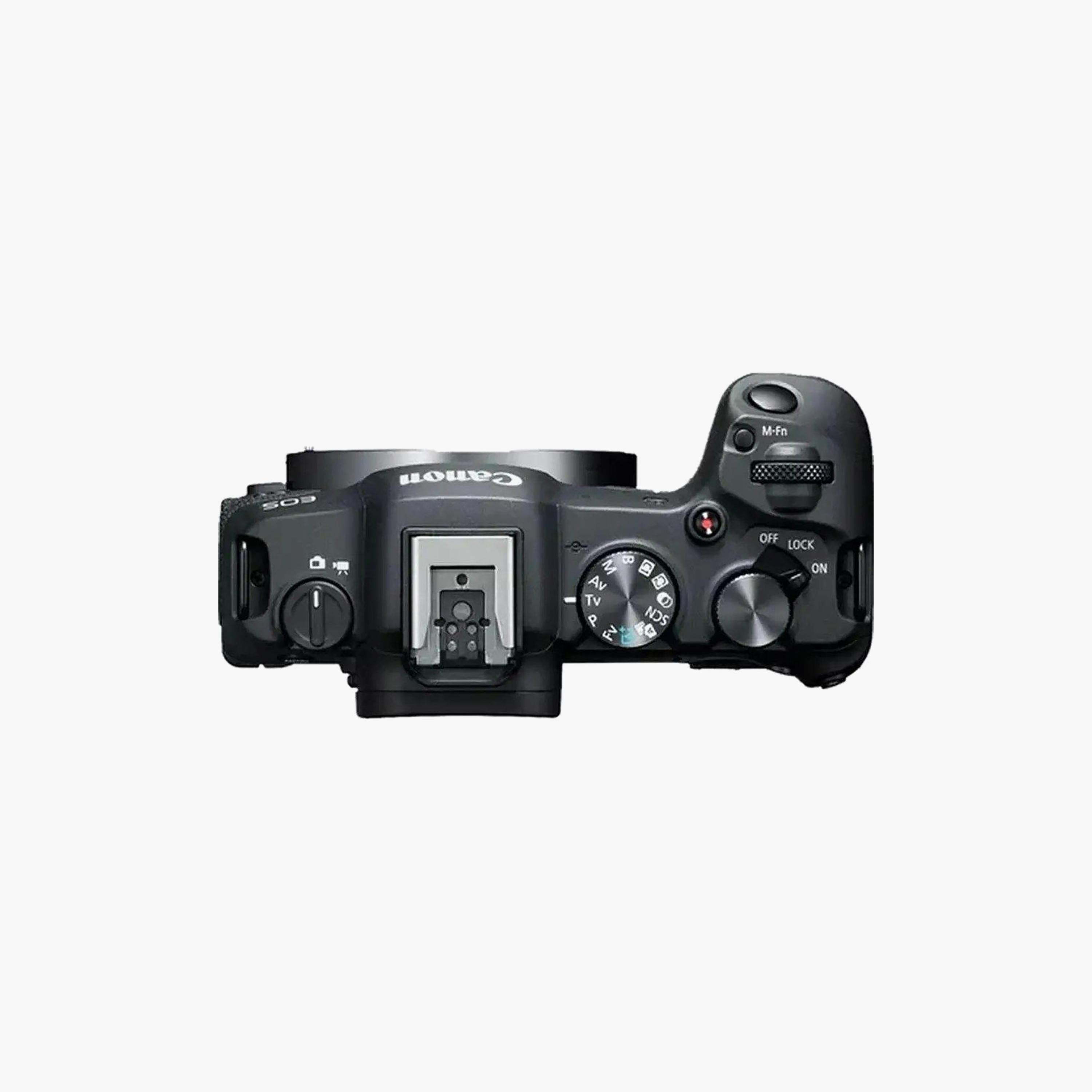 Canon EOS R8 Mirrorless Digital Camera Body Black + RF 24-105mm F4-7.1 IS STM Black Lens-electronics-camera-image-5