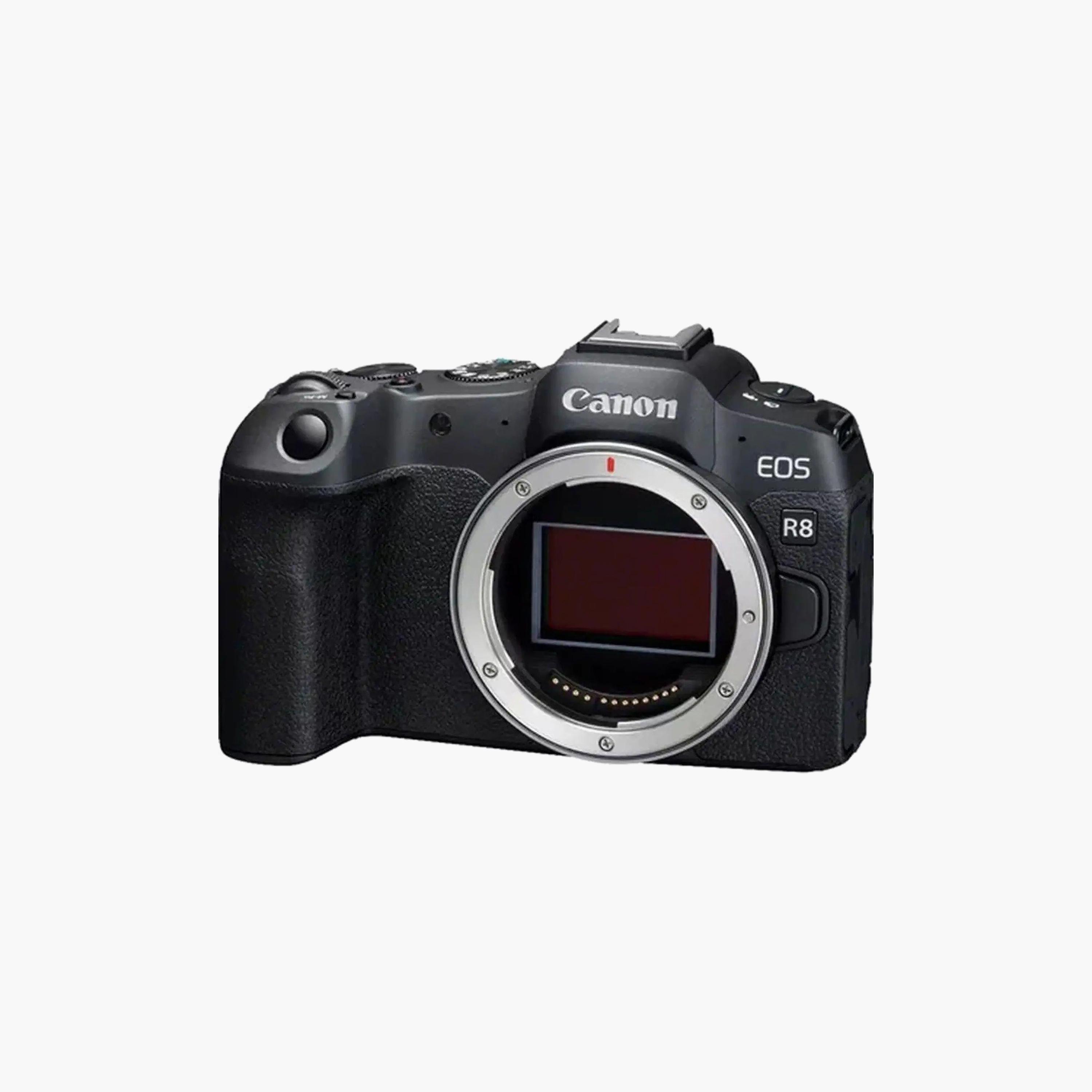 Canon EOS R8 Mirrorless Digital Camera Body Black + RF 24-105mm F4-7.1 IS STM Black Lens-electronics-camera-image-6