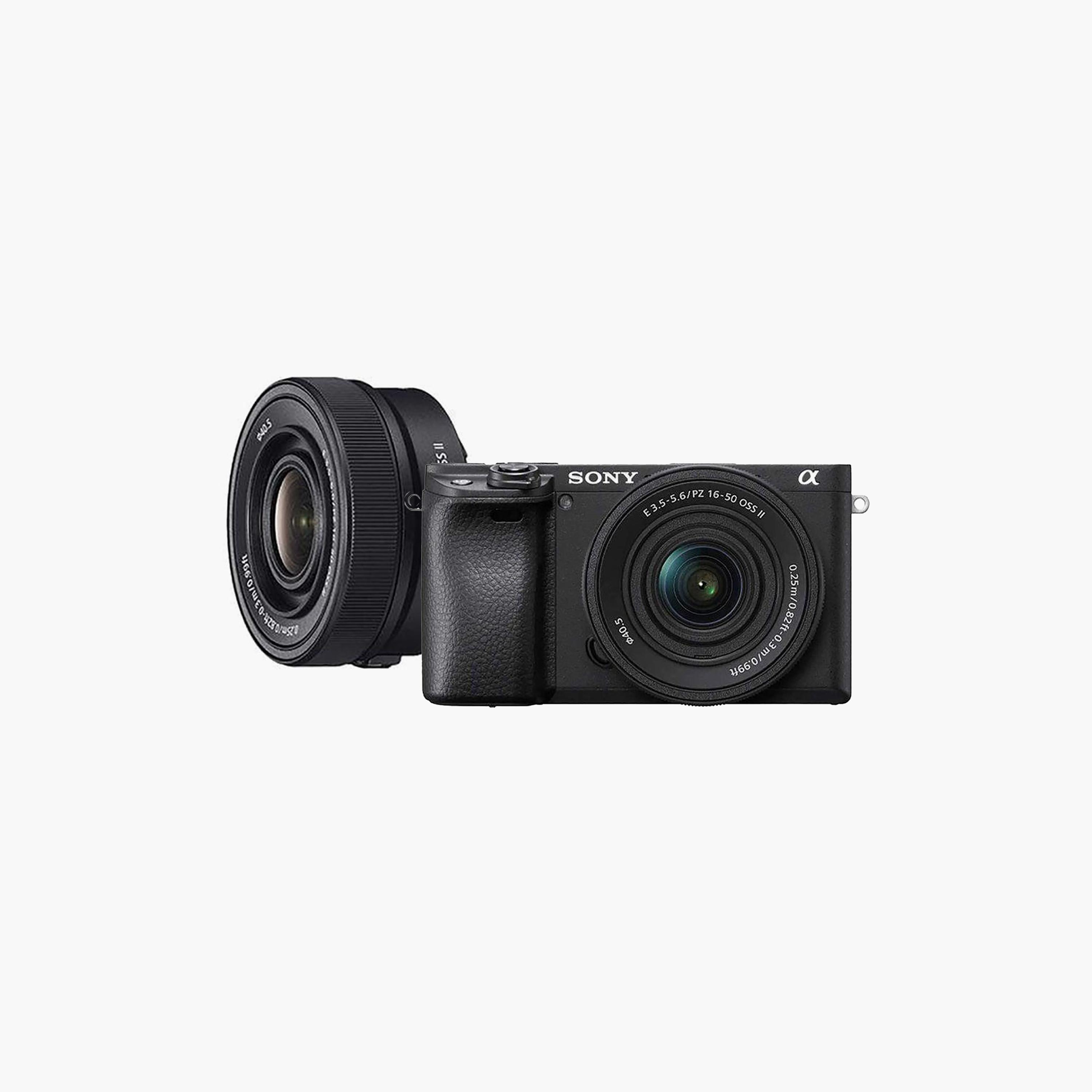 كاميرا سوني "ILCE6400K" مع عدسة 16-50 ملم - أسود-electronics-camera-image-1