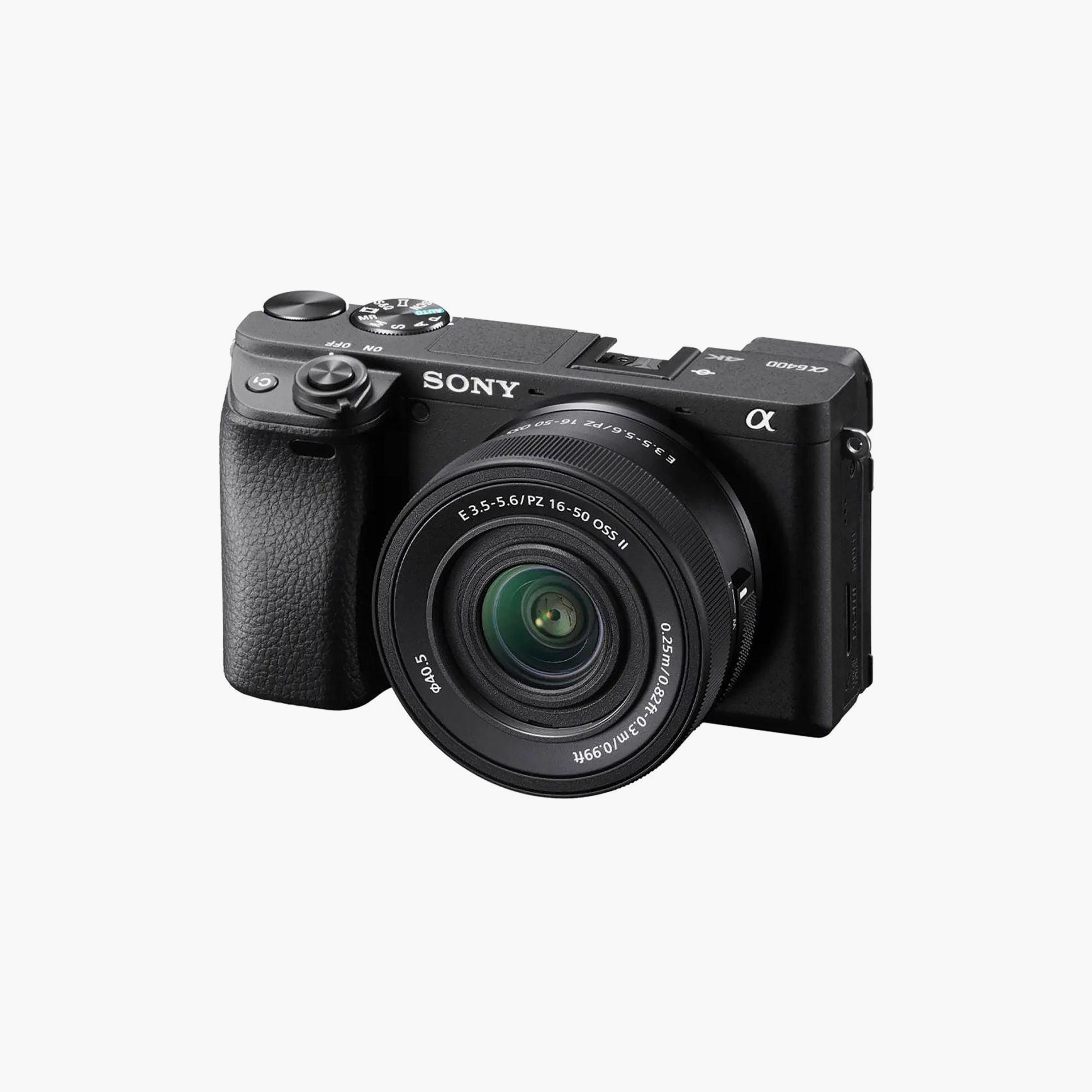 كاميرا سوني "ILCE6400K" مع عدسة 16-50 ملم - أسود-electronics-camera-image-3