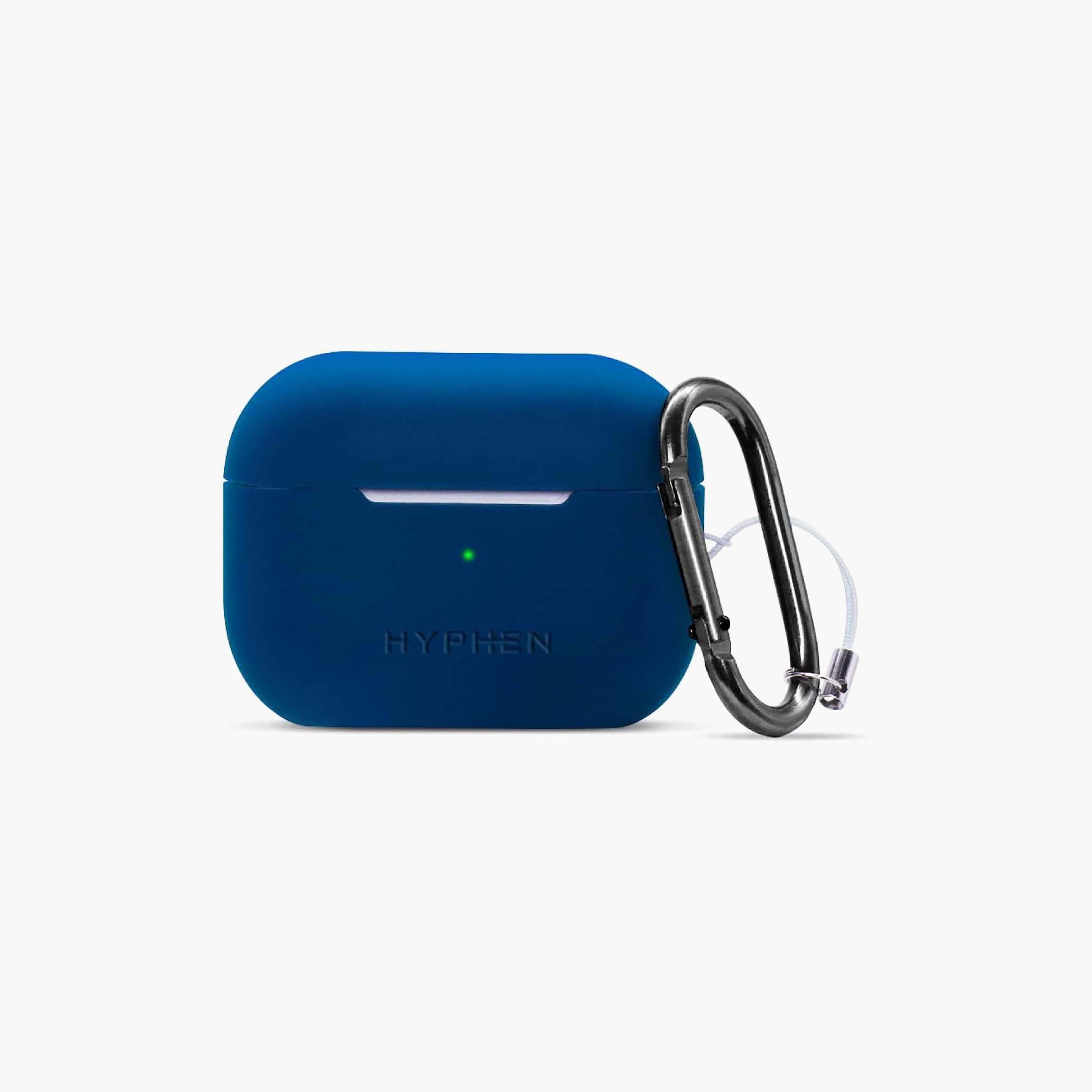 Hyphen Silicon Case for Apple Air Pods Pro 2nd Gen, Blue | HAC-SCP2BL6906-electronics-accessories-mobileaccesories-image-2