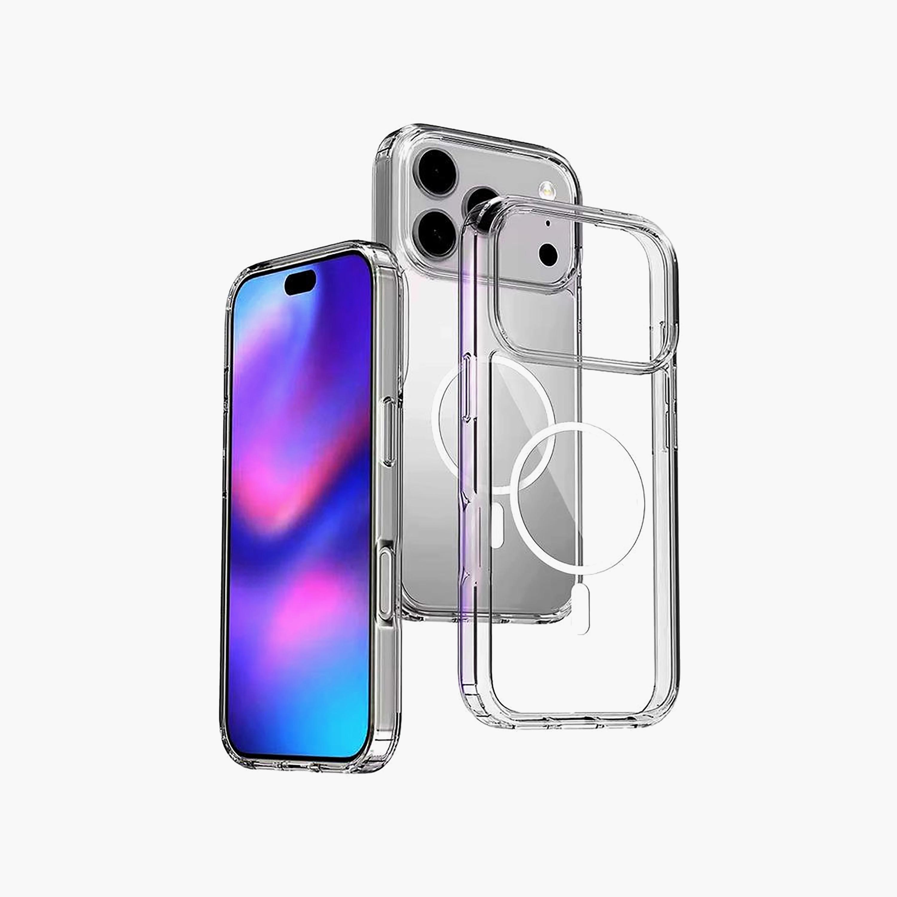 Max & Max iPhone 17 Pro Clear Case with Magsafe | MXIP17PRMC-electronics-accessories-mobileaccesories-image-1