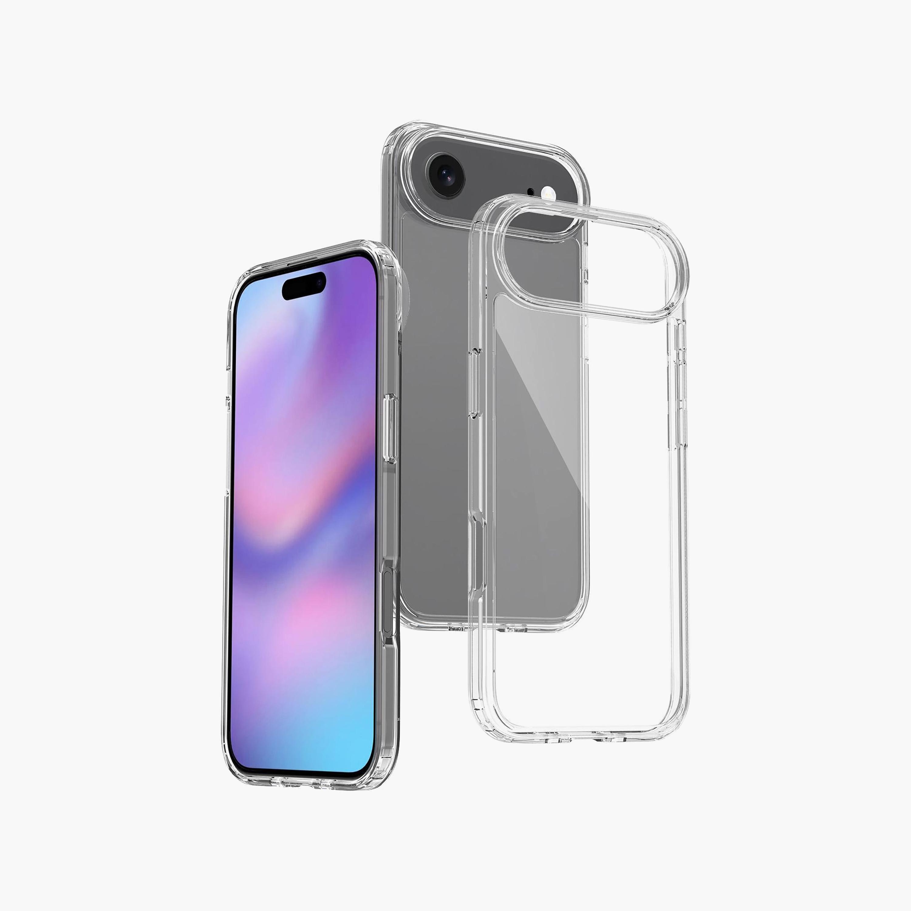 Trands iPhone 17 Air Hard Shell Clear Bumper Case | TR-CC1001-electronics-accessories-mobileaccesories-image-1