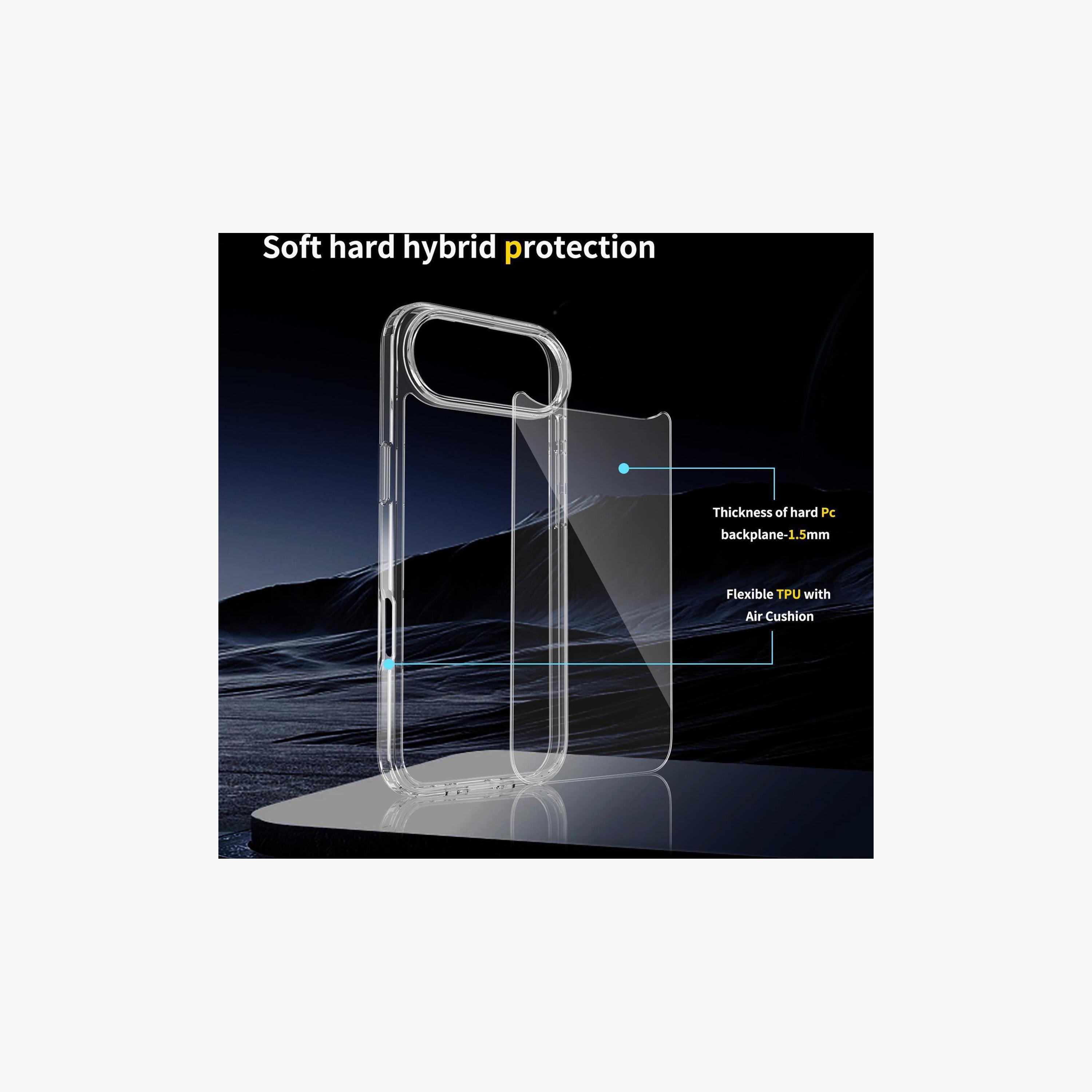 Trands iPhone 17 Air Hard Shell Clear Bumper Case | TR-CC1001-electronics-accessories-mobileaccesories-image-4