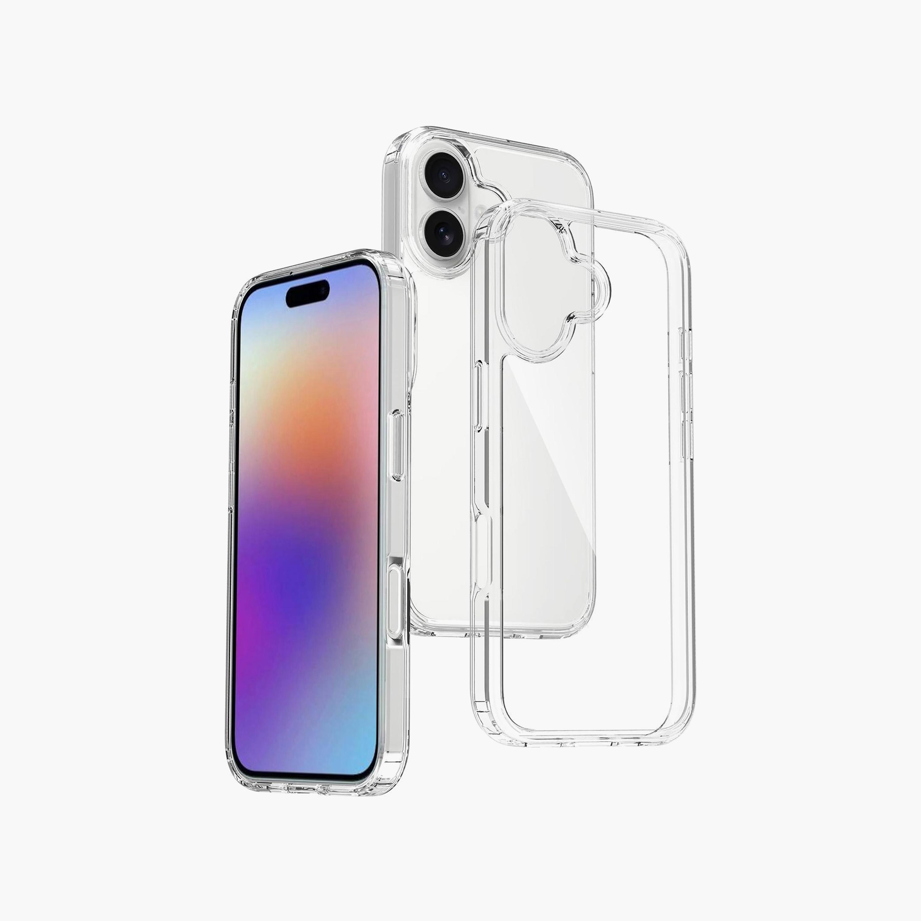 جراب "هارد شيل" شفاف لهاتف آيفون 17 من تراندز-electronics-accessories-mobileaccesories-image-1