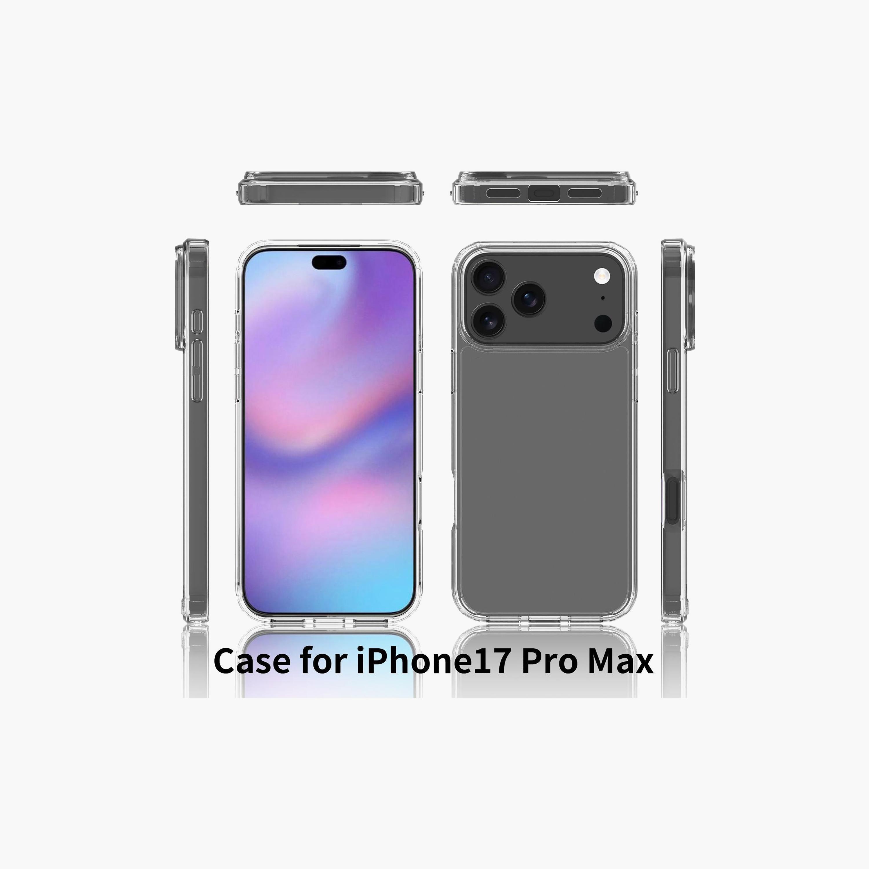 Trands iPhone 17 Pro Hard Shell Clear Bumper Case | TR-CC1002-electronics-accessories-mobileaccesories-image-3