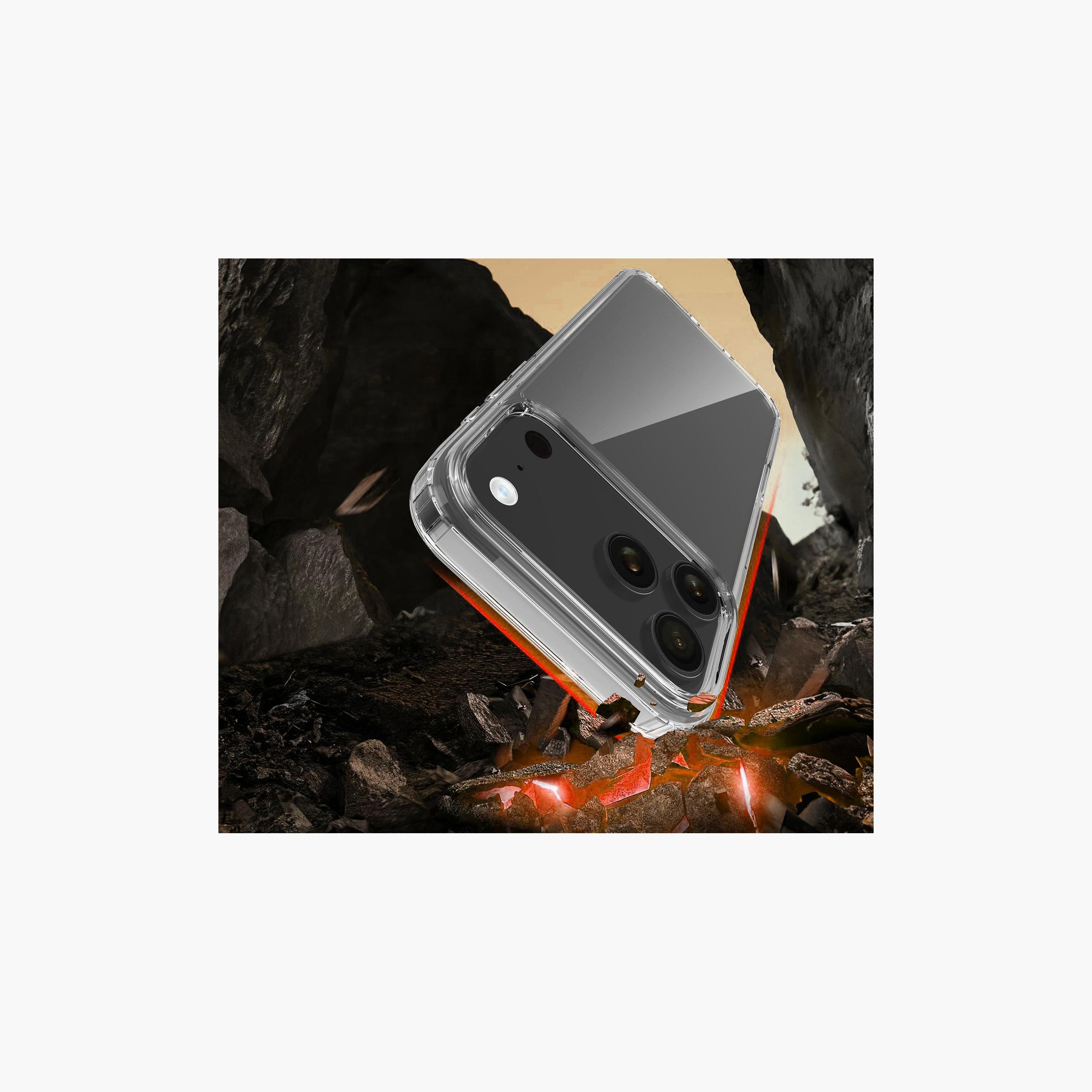 Trands iPhone 17 Pro Hard Shell Clear Bumper Case | TR-CC1002-electronics-accessories-mobileaccesories-image-6