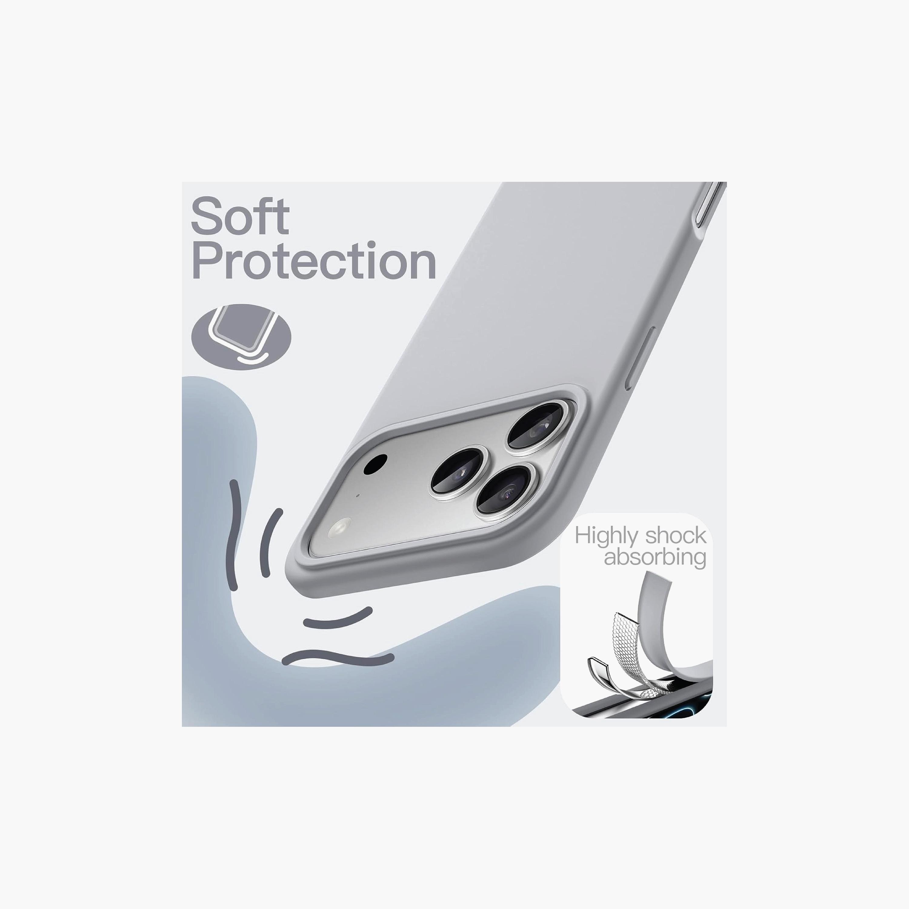 Trands iPhone 17 Pro Max Silicon Case Grey | TR-CC3012-electronics-accessories-mobileaccesories-image-3
