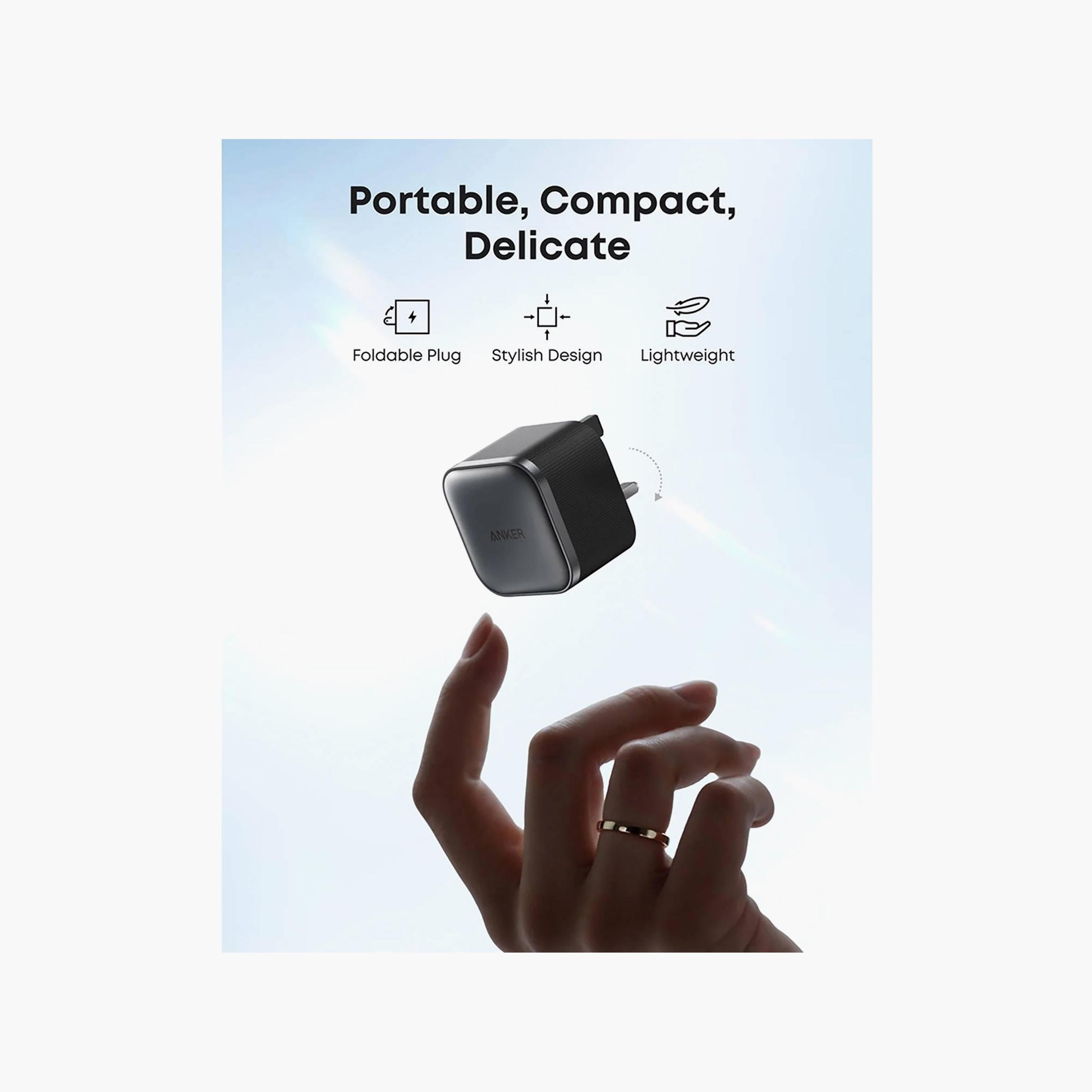 شاحن "نانو" بقوة 45 واط - أسود من أنكر-electronics-accessories-mobileaccesories-image-2