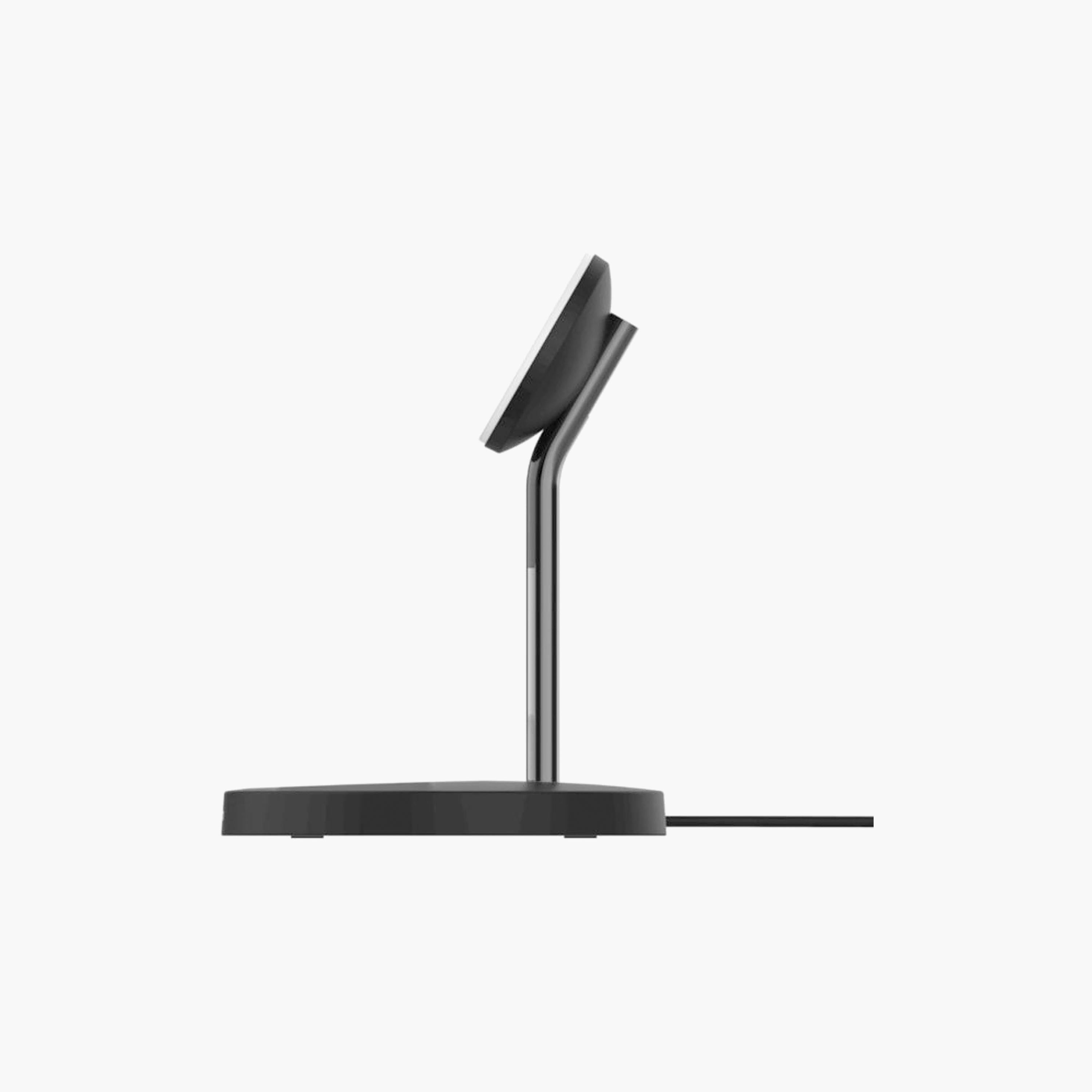 قاعدة شحن لاسلكية 2 في 1 مع "ماج سيف" بقوة 15 واط - أسود من بيلكن-electronics-accessories-mobileaccesories-image-2