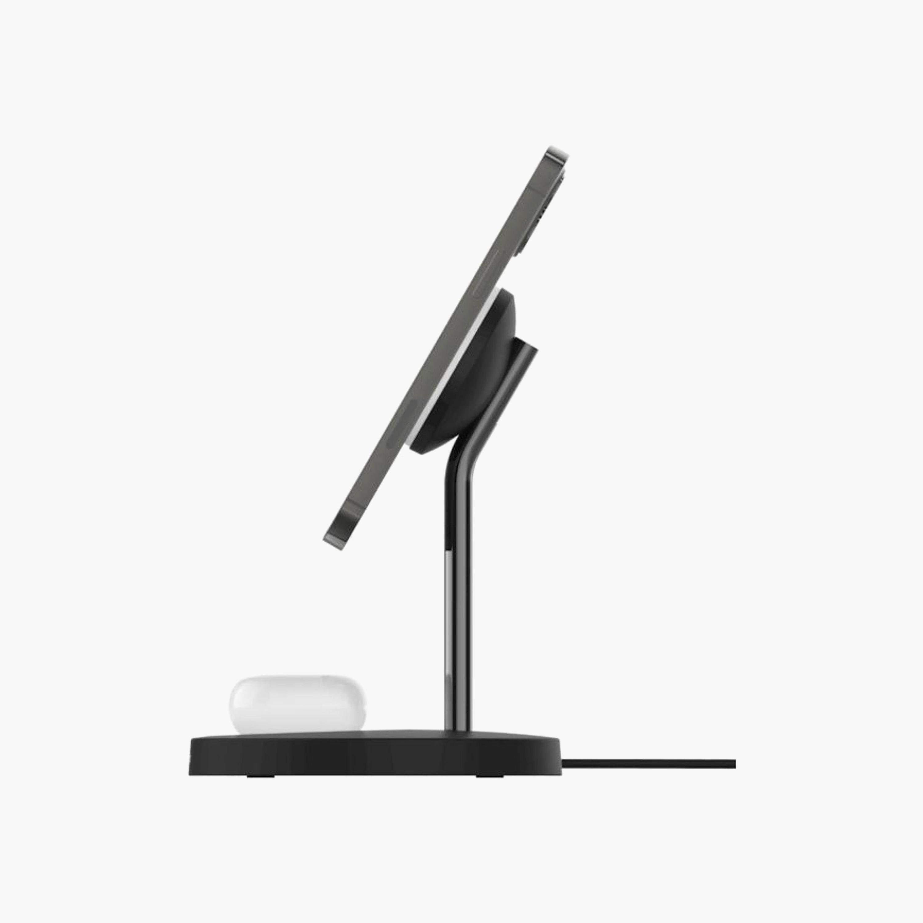 قاعدة شحن لاسلكية 2 في 1 مع "ماج سيف" بقوة 15 واط - أسود من بيلكن-electronics-accessories-mobileaccesories-image-4