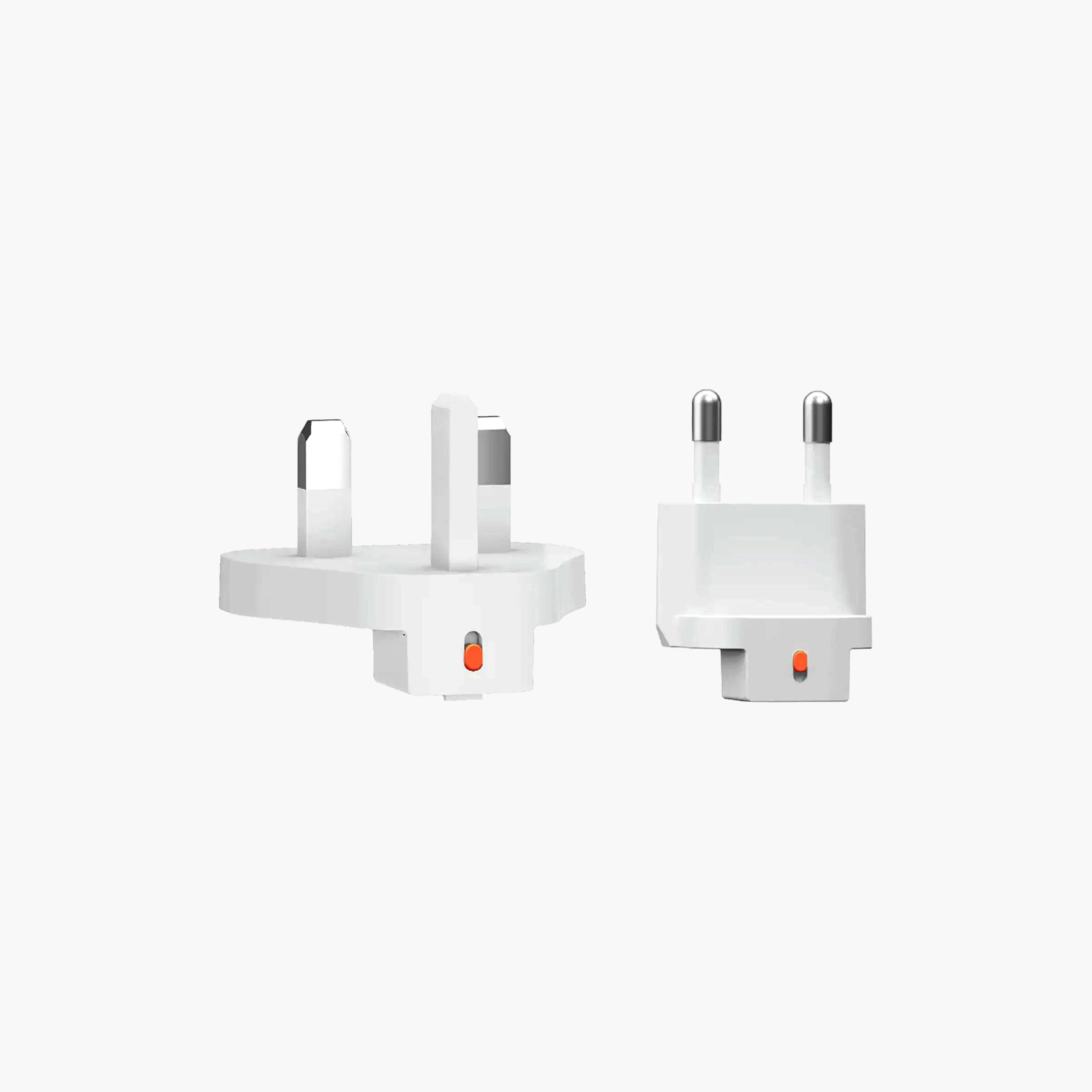 محول حائط "سمارتكس بريميوم" برأس بريطاني، قوة 65 واط تقنية "غان" - أبيض-electronics-accessories-mobileaccesories-image-3