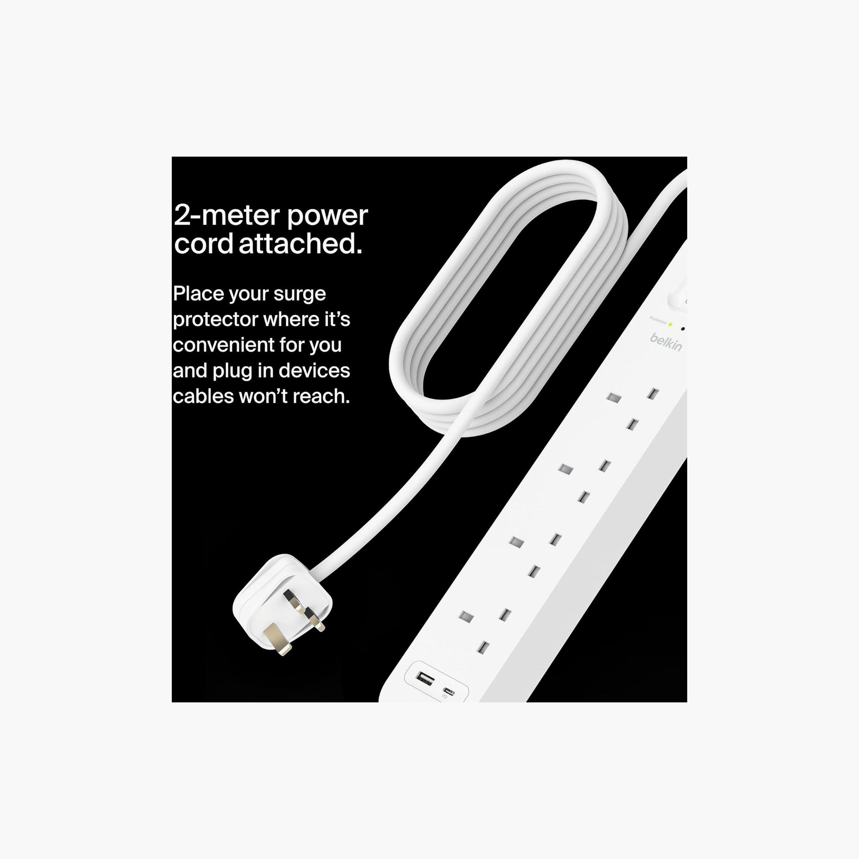 مشترك كهرباء رباعي المنافذ بقوة 18 واط من بيلكن-electronics-portabledevices-image-6