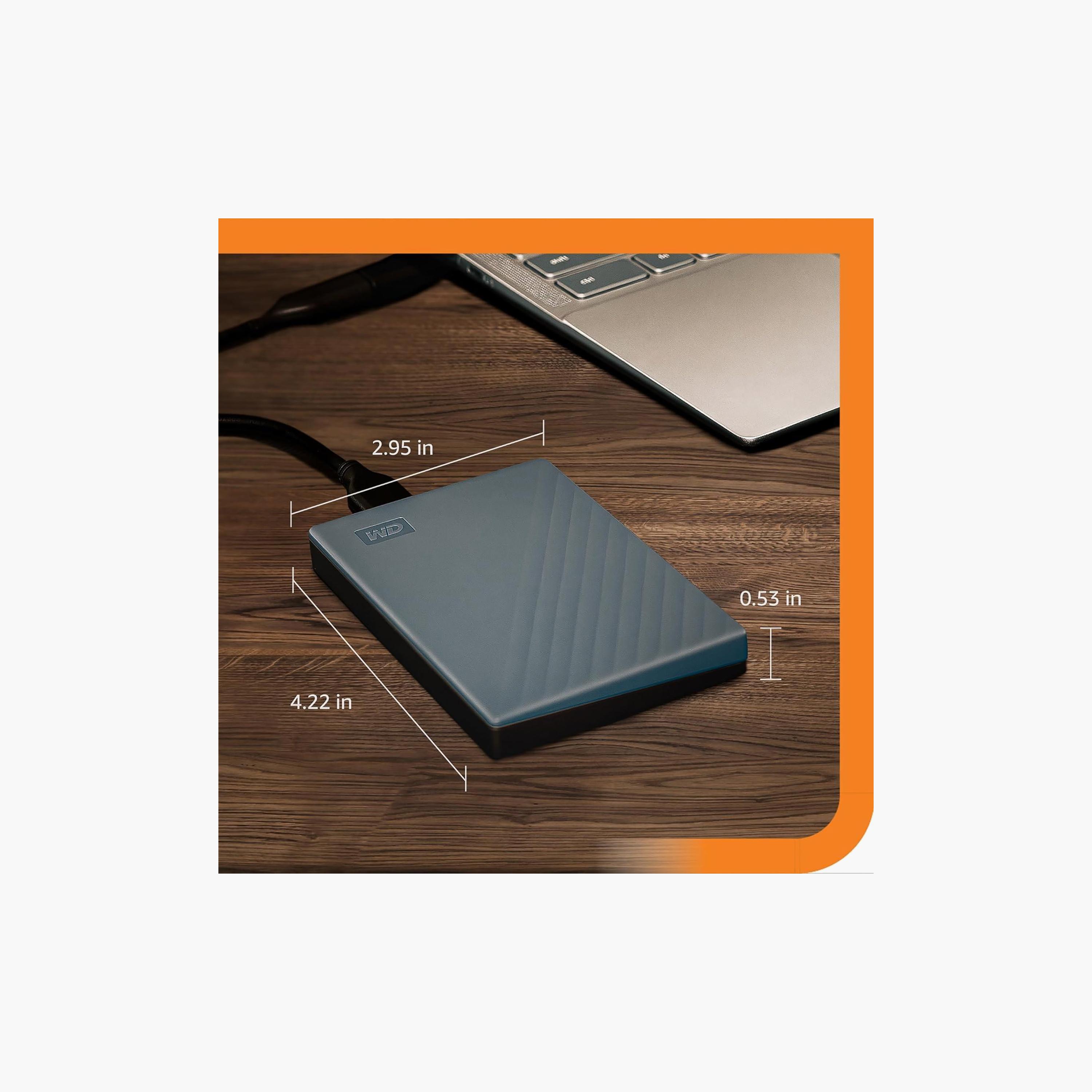 Western Digital My Passport Hard Drive USB3.2 2TB Grey | WDBWML0020BGY-WESN-electronics-accessories-computeraccesories-image-2