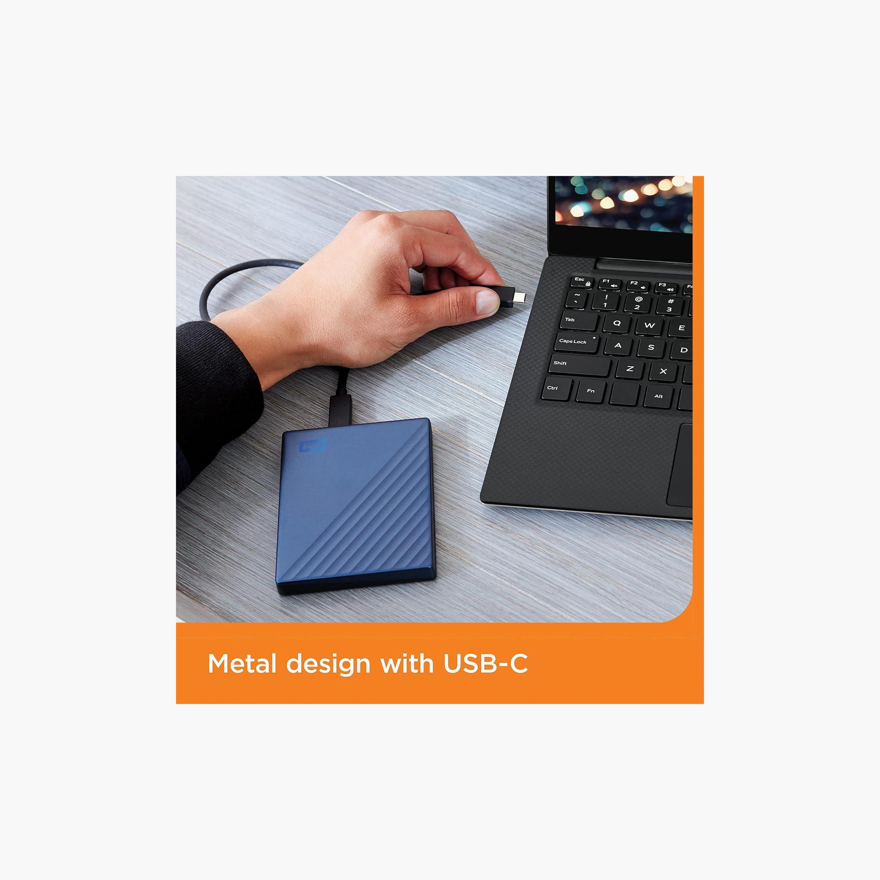 هارد ديسك "ويسترن ديجيتال ماي باسبورت ألترا" USB 3.2 بسعة 5 تيرا بايت-electronics-accessories-computeraccesories-image-2