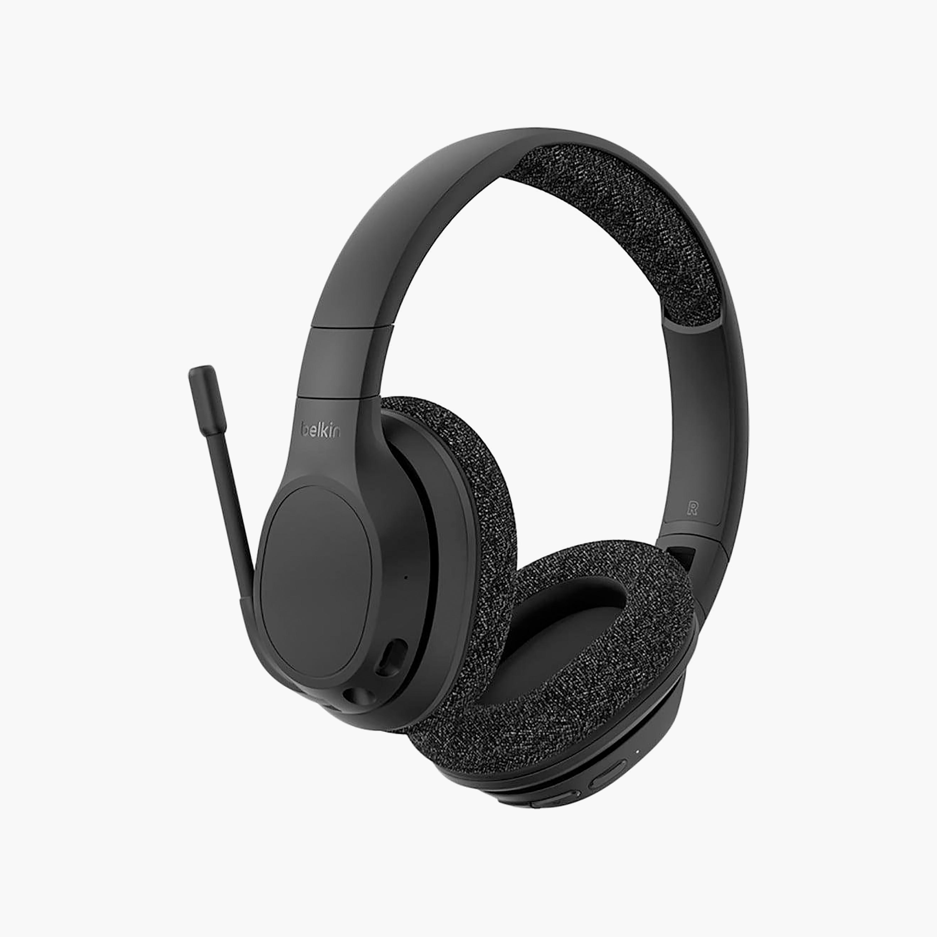 Belkin SoundForm Adapt Wireless Over Ear Headphones Black | BKN-AUD005BTBLK-electronics-headphonesandearphones-image-1