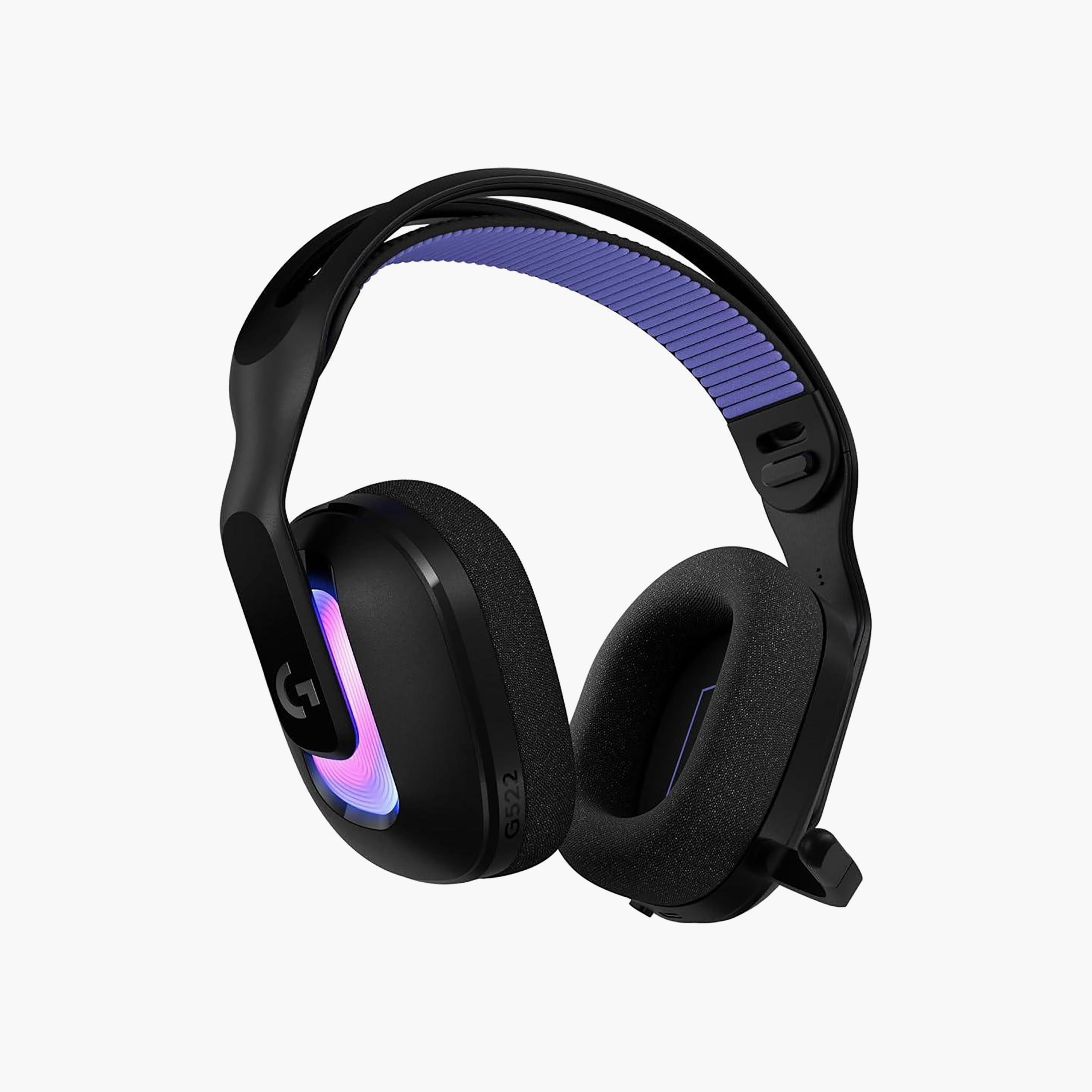 Logitech G522 LIGHTSPEED Wireless Gaming Headset Lightsync RGB Tri Connectivity Black-electronics-headphonesandearphones-image-1