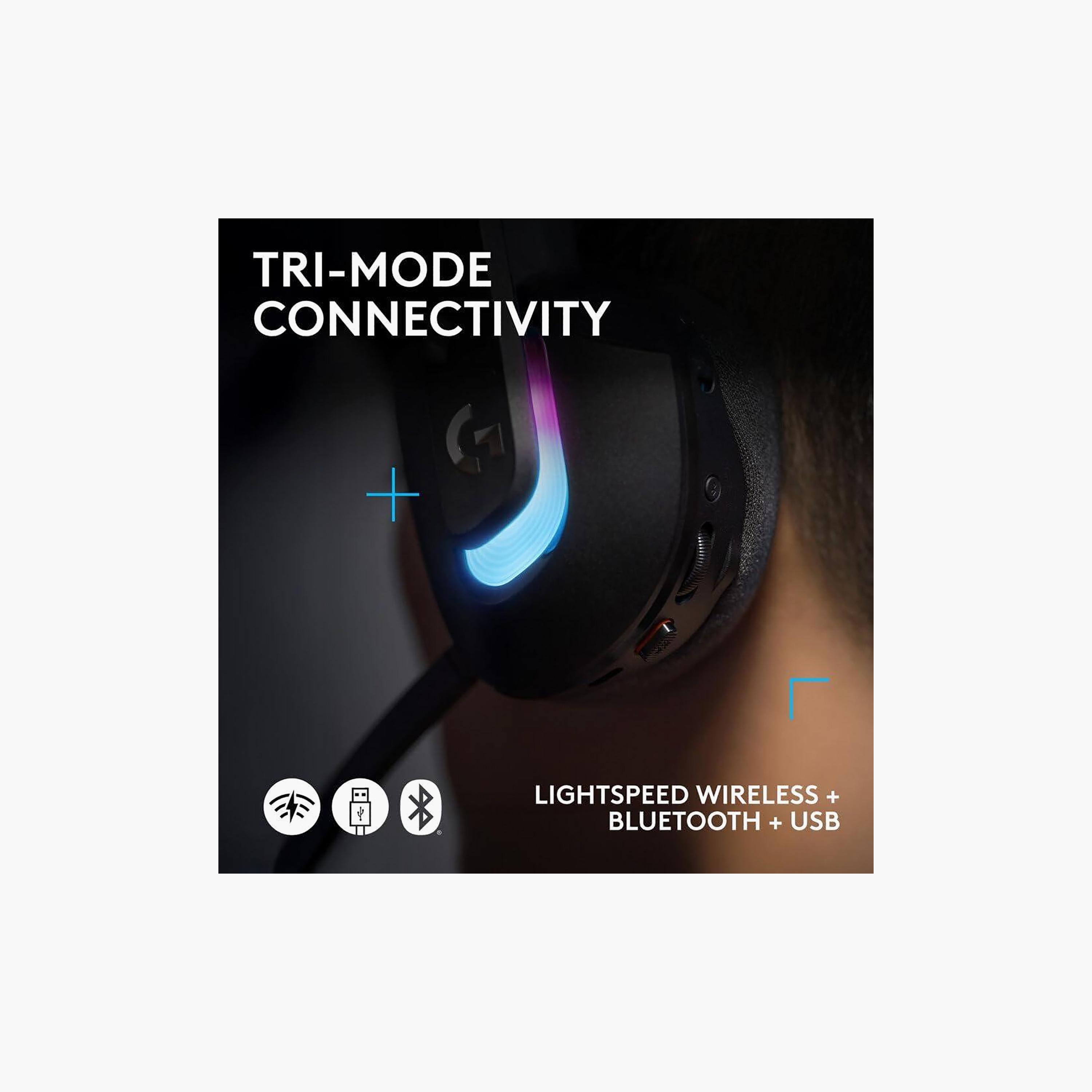 Logitech G522 LIGHTSPEED Wireless Gaming Headset Lightsync RGB Tri Connectivity Black-electronics-headphonesandearphones-image-4