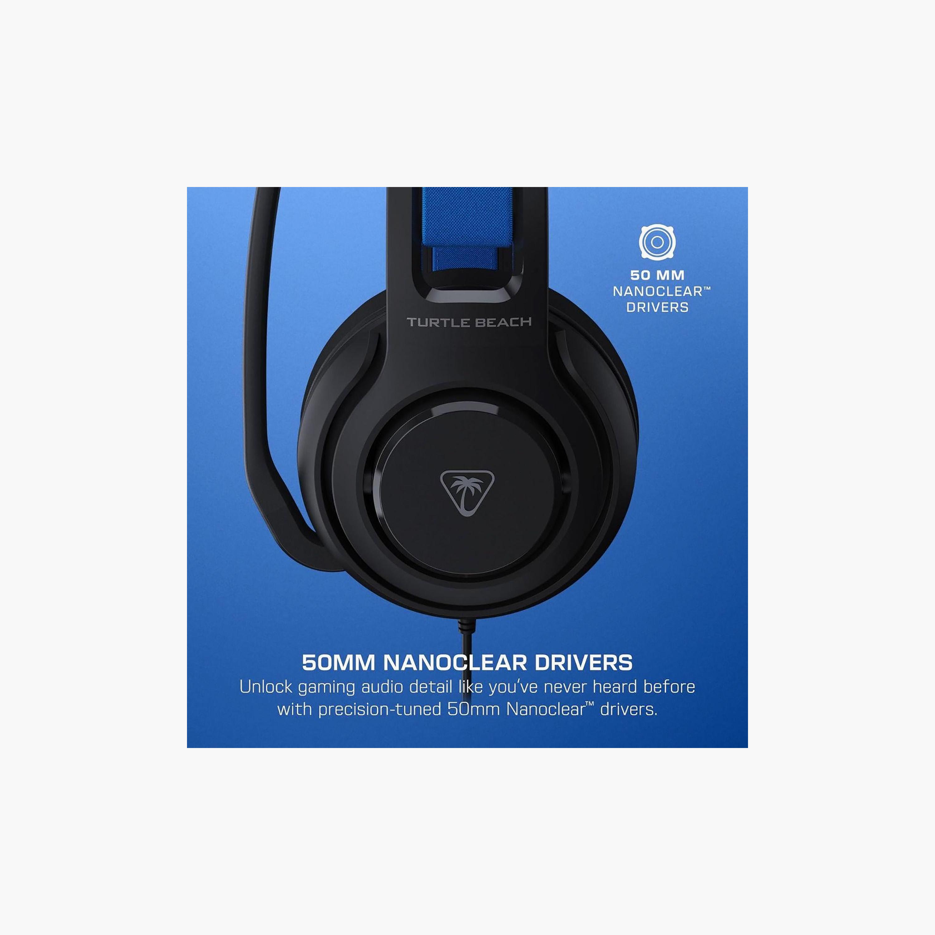 Turtle Beach Atlas 200 PlayStation Licensed - Black Gaming Headset | 77124-electronics-headphonesandearphones-image-8
