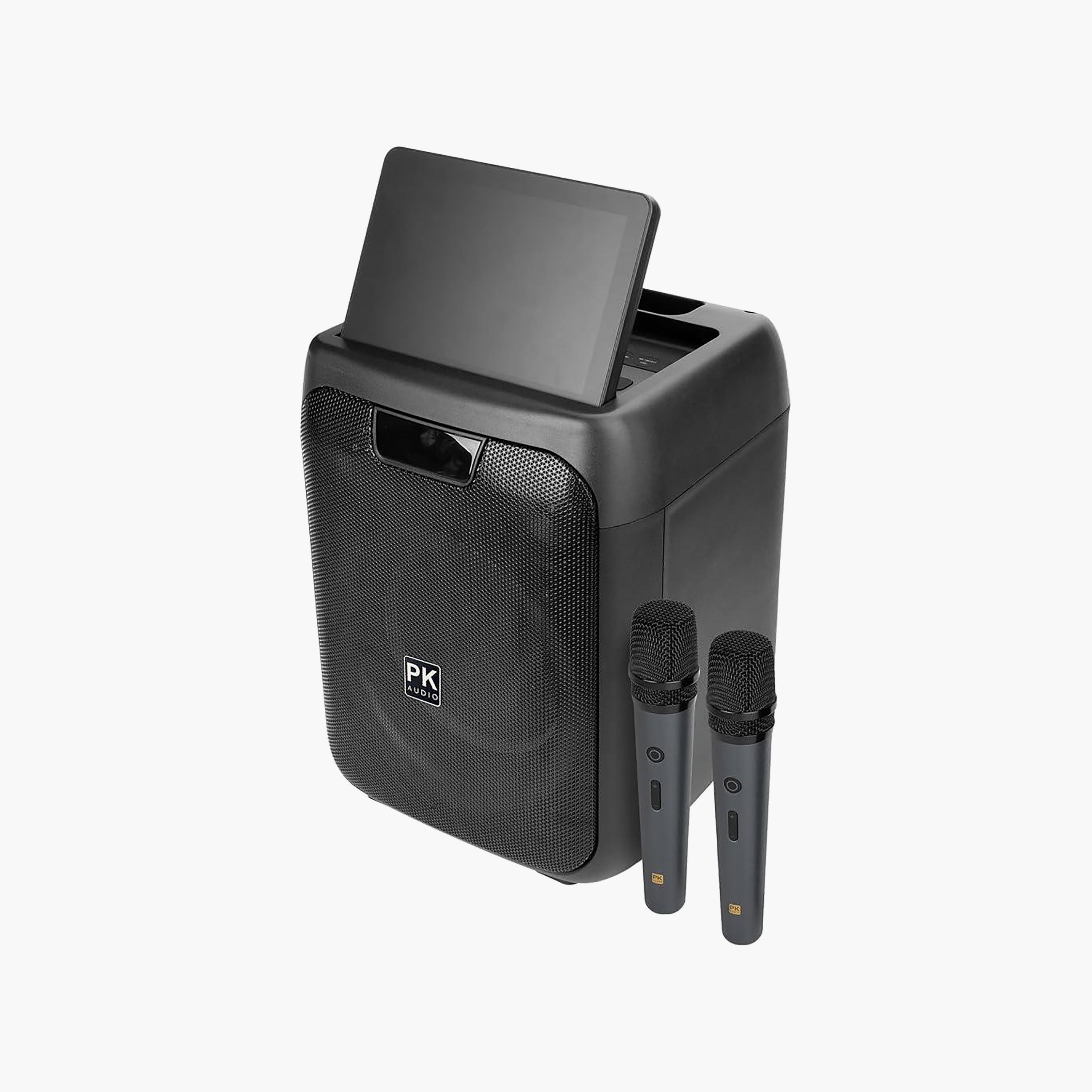 Platinum Party Jukebox Karaoke System with 8 inch LCD Display Black-electronics-speakers-image-5