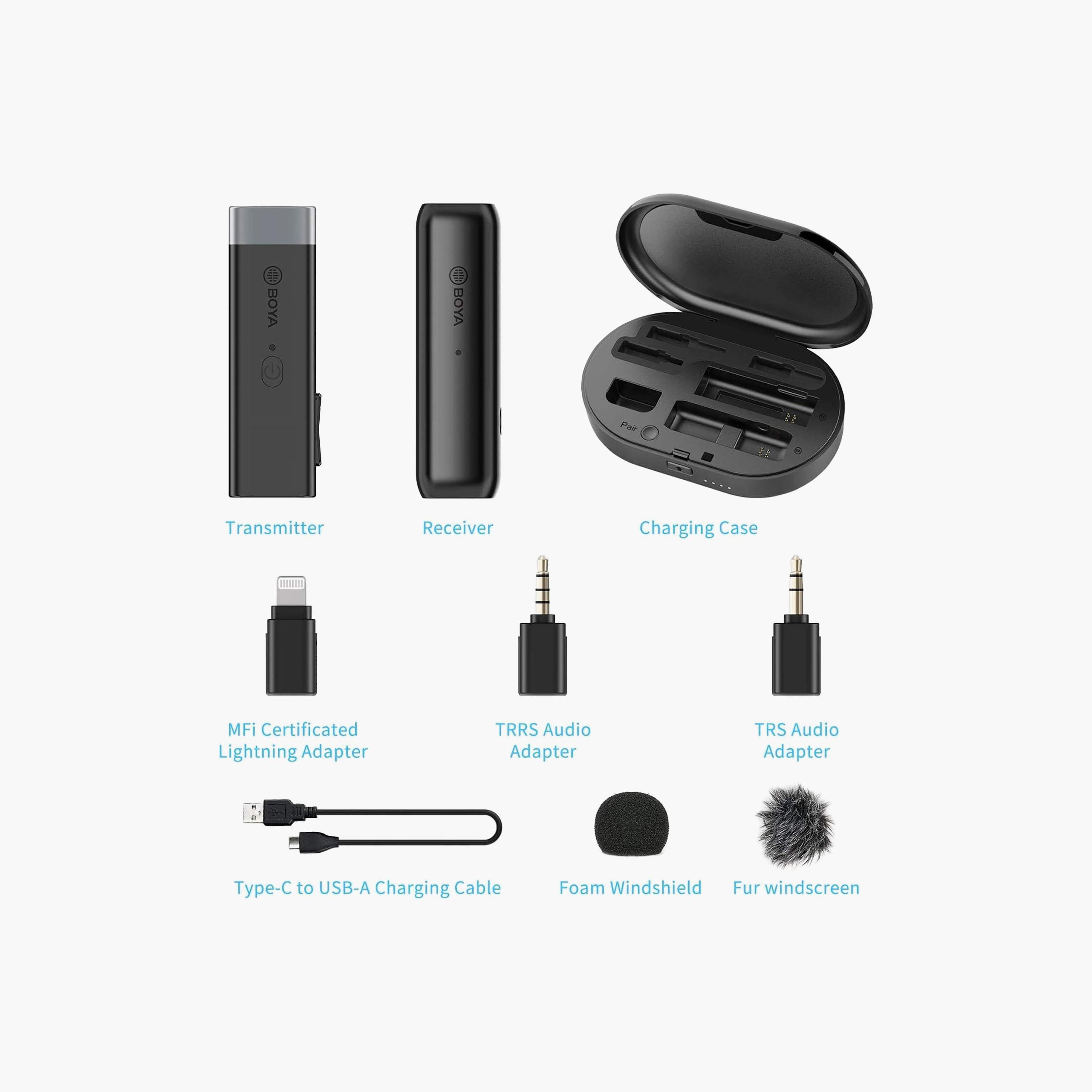 ميكروفون لاسلكي 2.4 جيجاهرتز من بويا-electronics-accessories-mobileaccesories-image-2