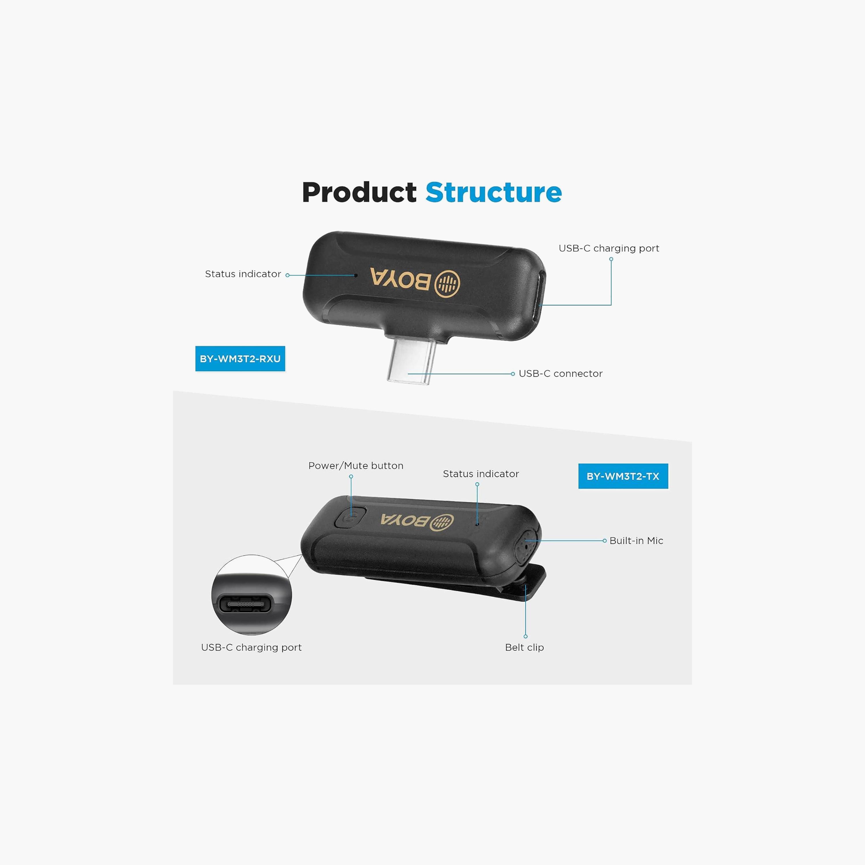 ميكروفون "لافالير" لاسلكي من بويا-electronics-accessories-mobileaccesories-image-2