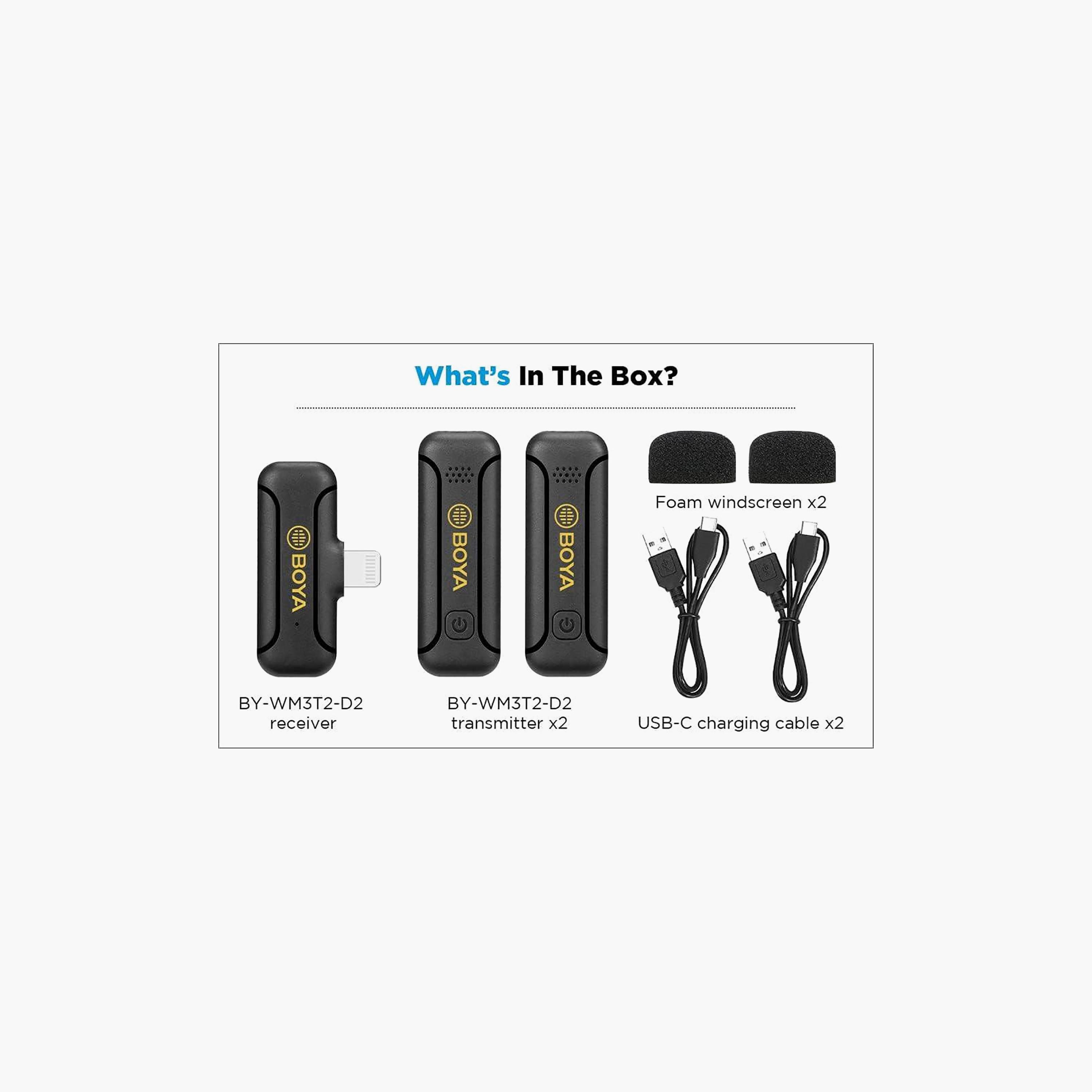 ميكروفون "لافالير" لاسلكي للآيفون من بويا-electronics-accessories-mobileaccesories-image-3