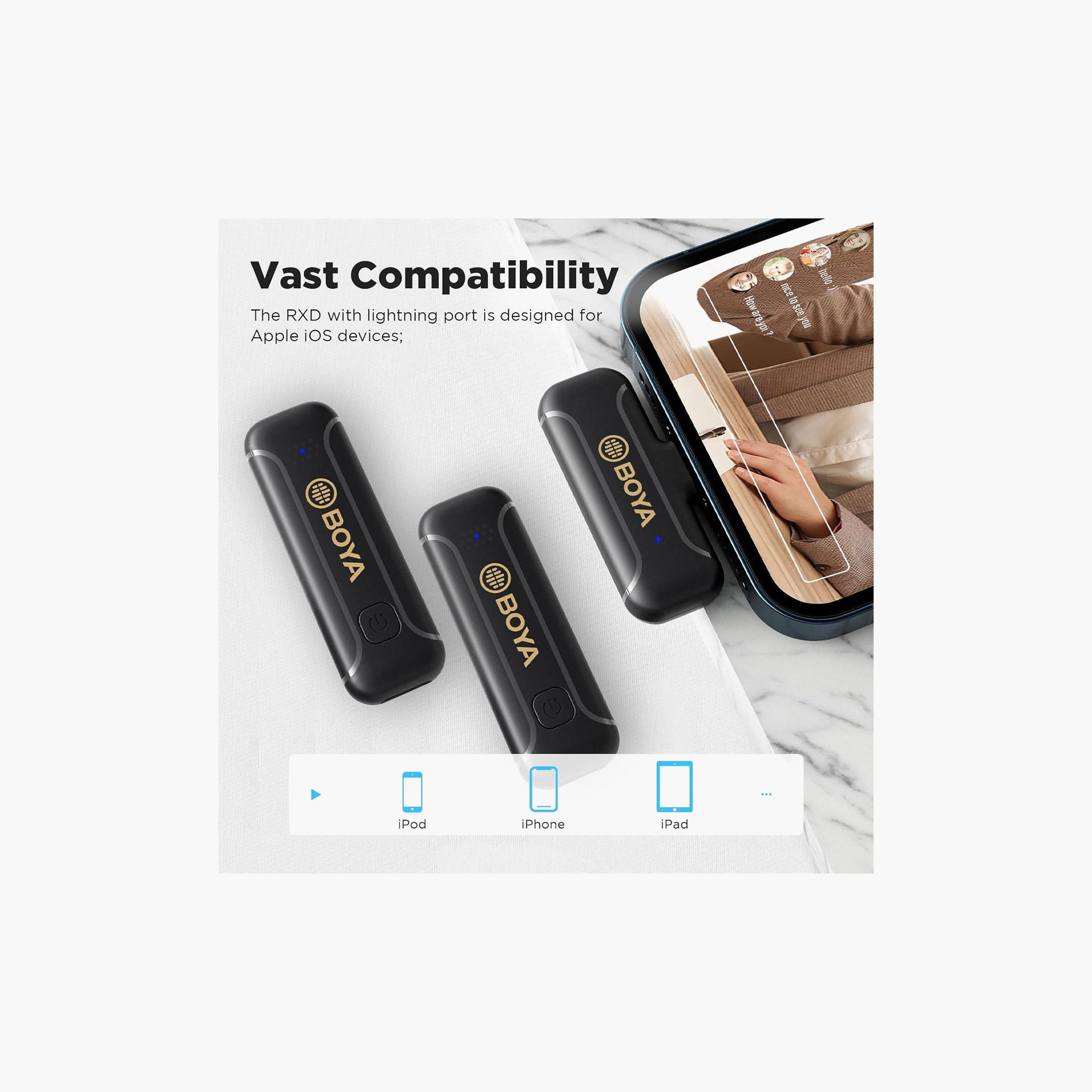 ميكروفون "لافالير" لاسلكي للآيفون من بويا-electronics-accessories-mobileaccesories-image-4