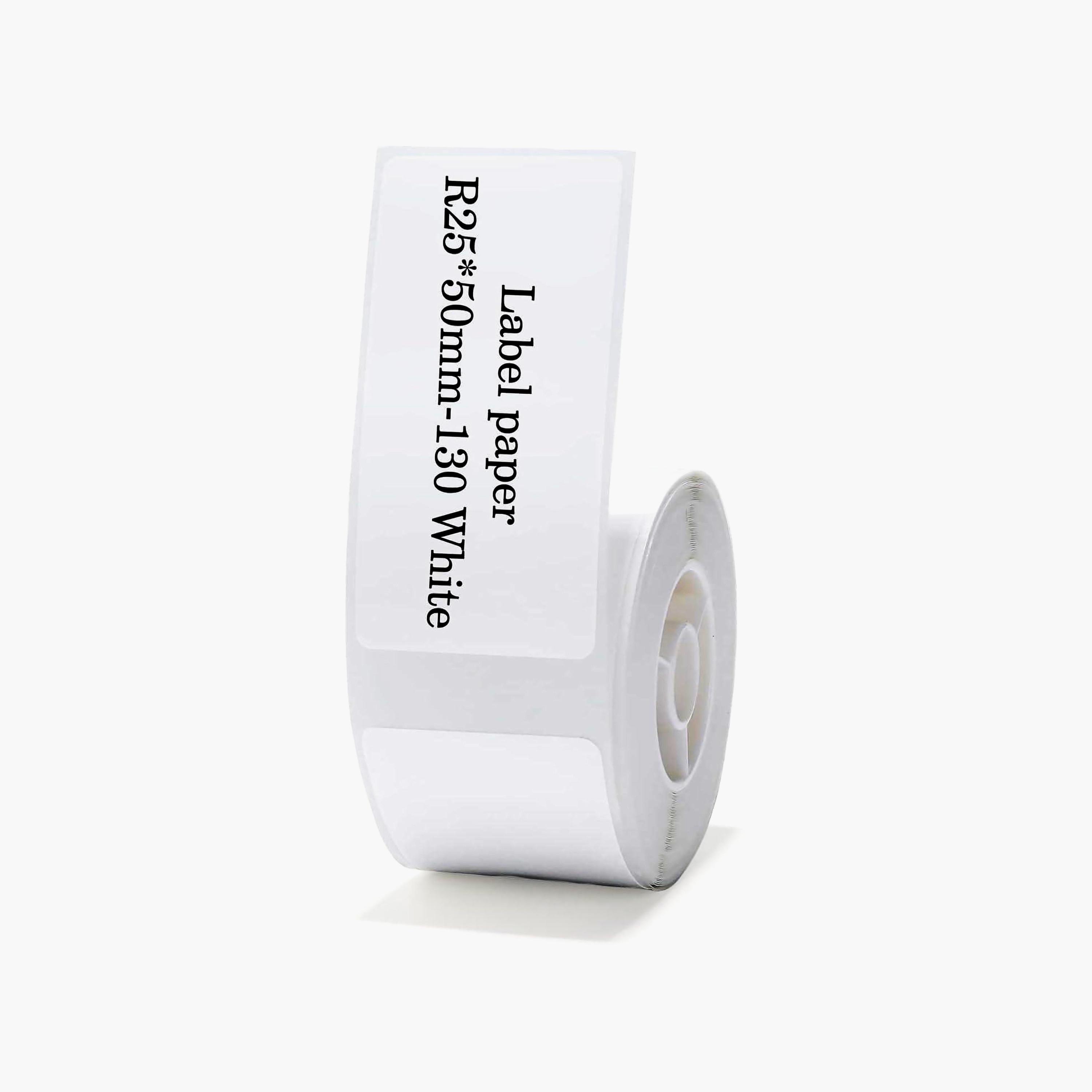 شريط طابعة ملصقات "نيمبوت D101" ورق طباعة ملصقات مخصص | 25X50 WHITE-electronics-portabledevices-image-1