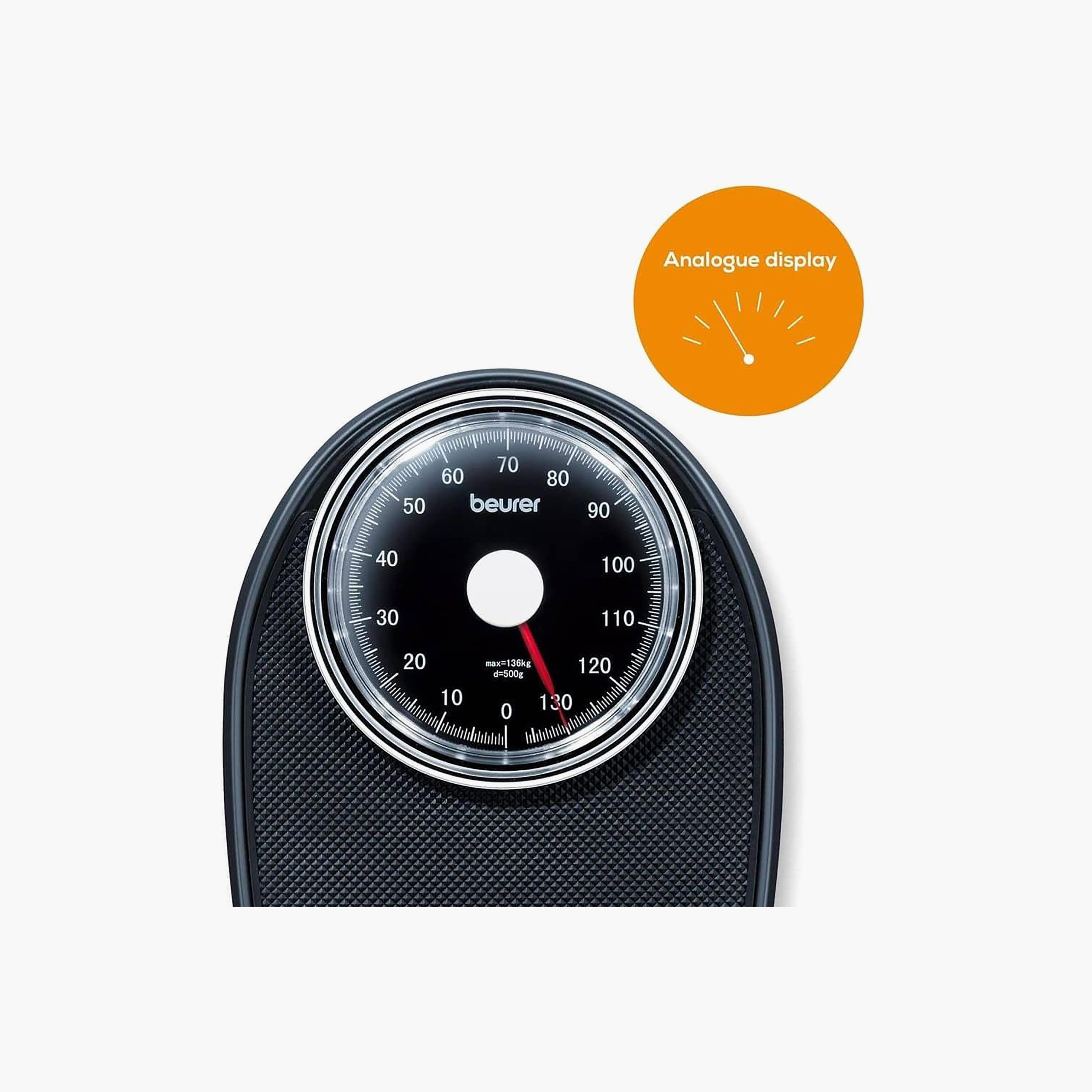 Beurer Mechanical Bathroom Scale Black | MS 40-electronics-portabledevices-image-2