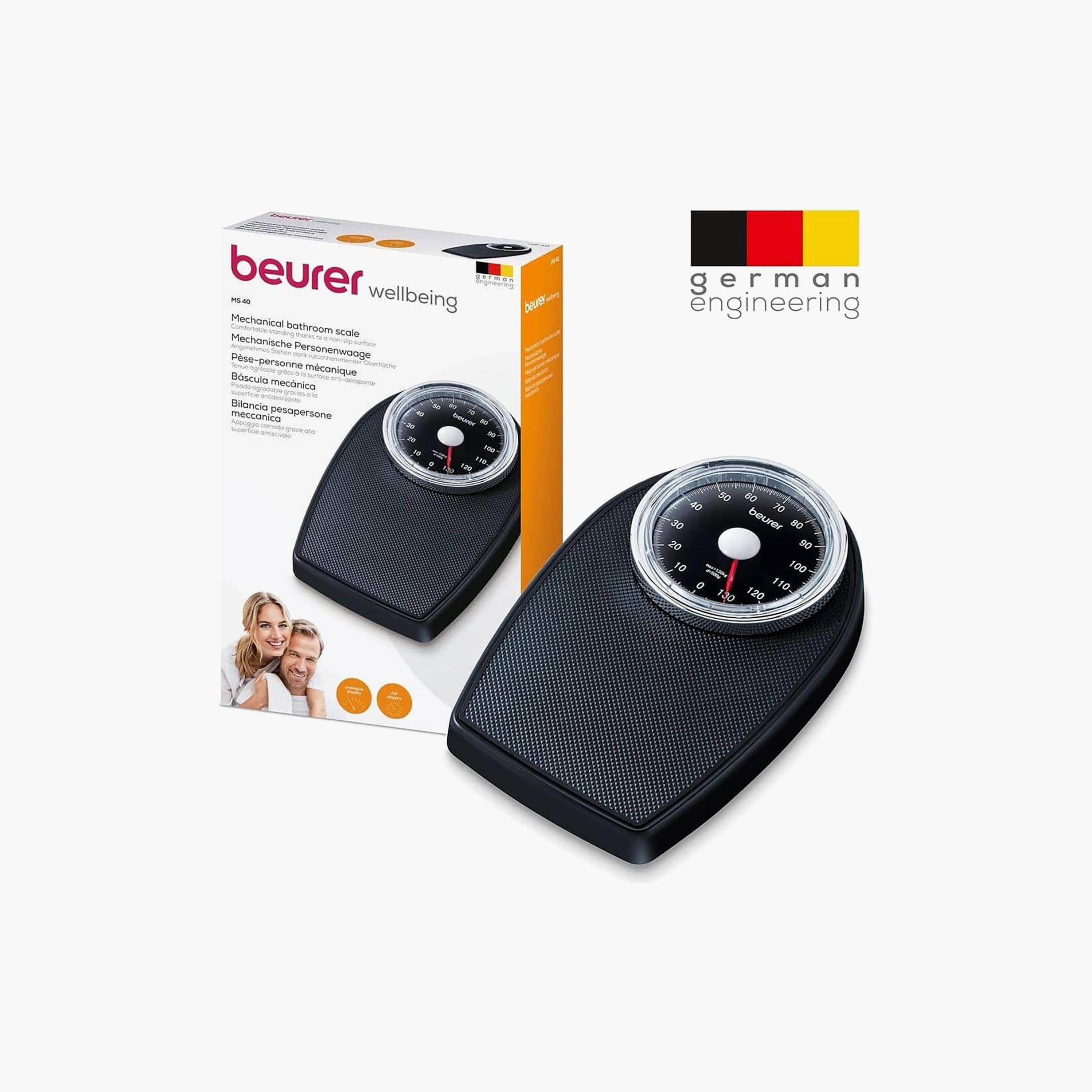 Beurer Mechanical Bathroom Scale Black | MS 40-electronics-portabledevices-image-4