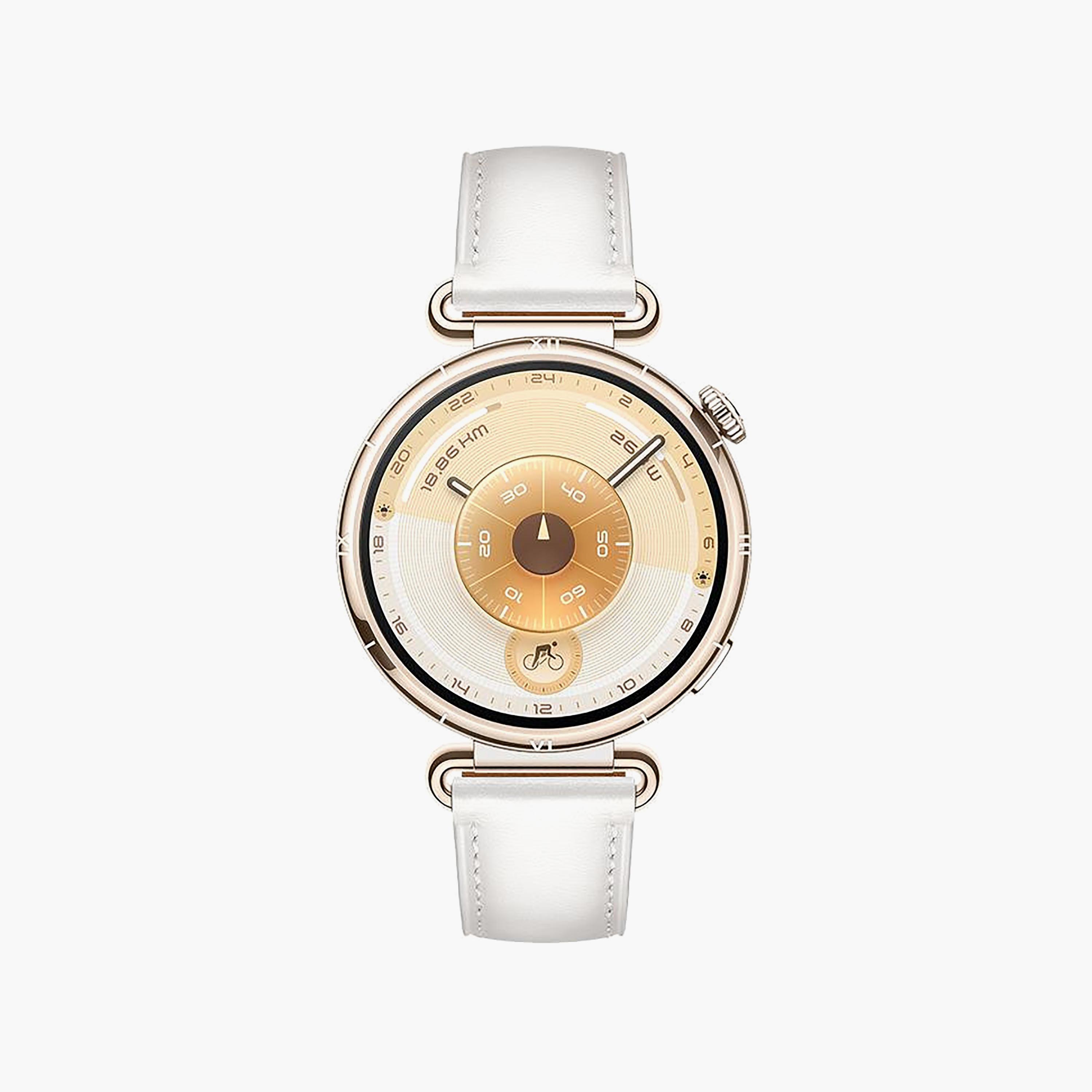 Huawei Konsu White Composite Leather Strap 41mm | GT6 41MM-men-watchesandjewellery-watches-image-1