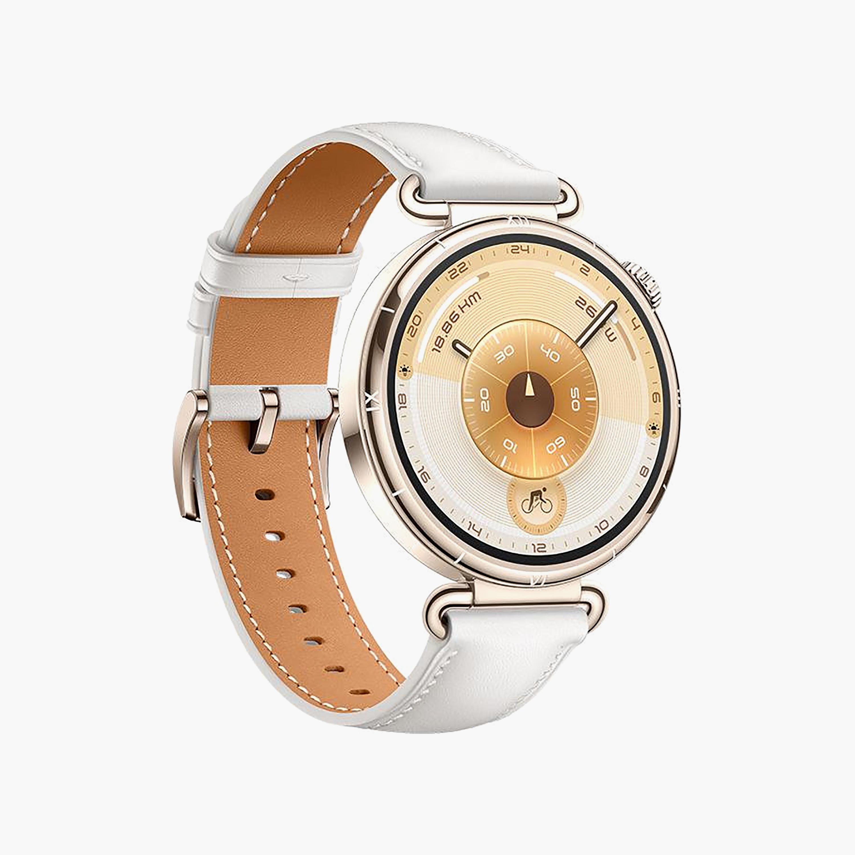 Huawei Konsu White Composite Leather Strap 41mm | GT6 41MM-men-watchesandjewellery-watches-image-3