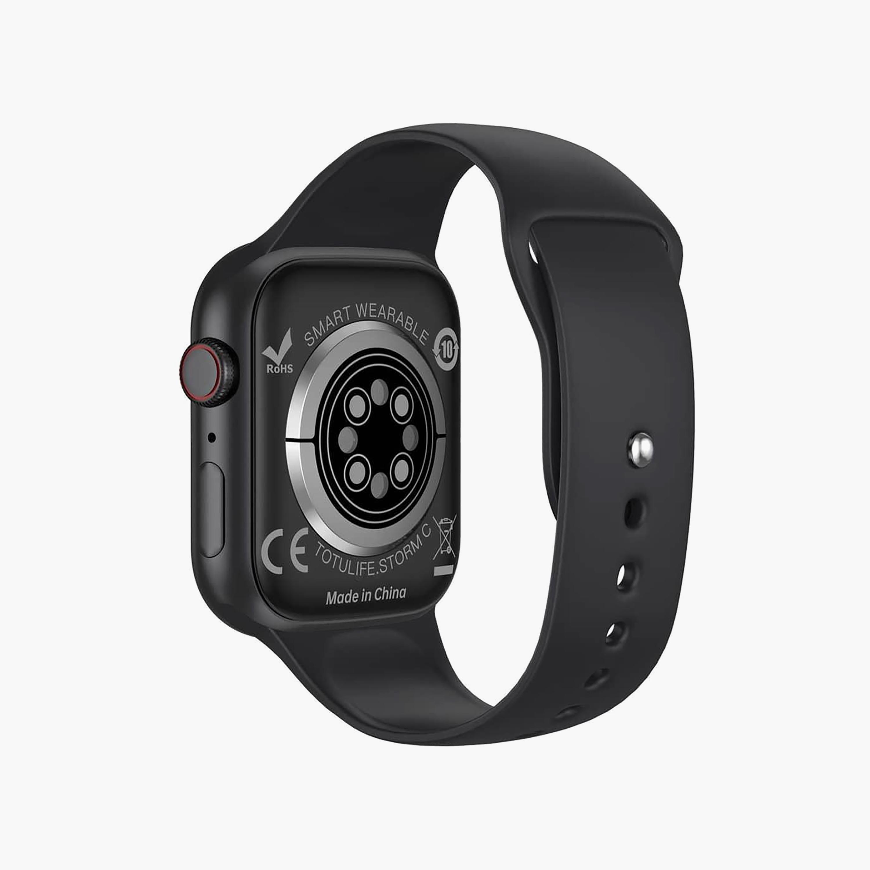 Totudesign Smart Watch Storm C With BT Calling Black | T-SWSTORMCBK-men-watchesandjewellery-watches-image-5